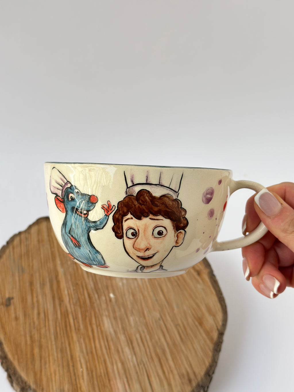 Ratatouille “Linguini” handmade mug