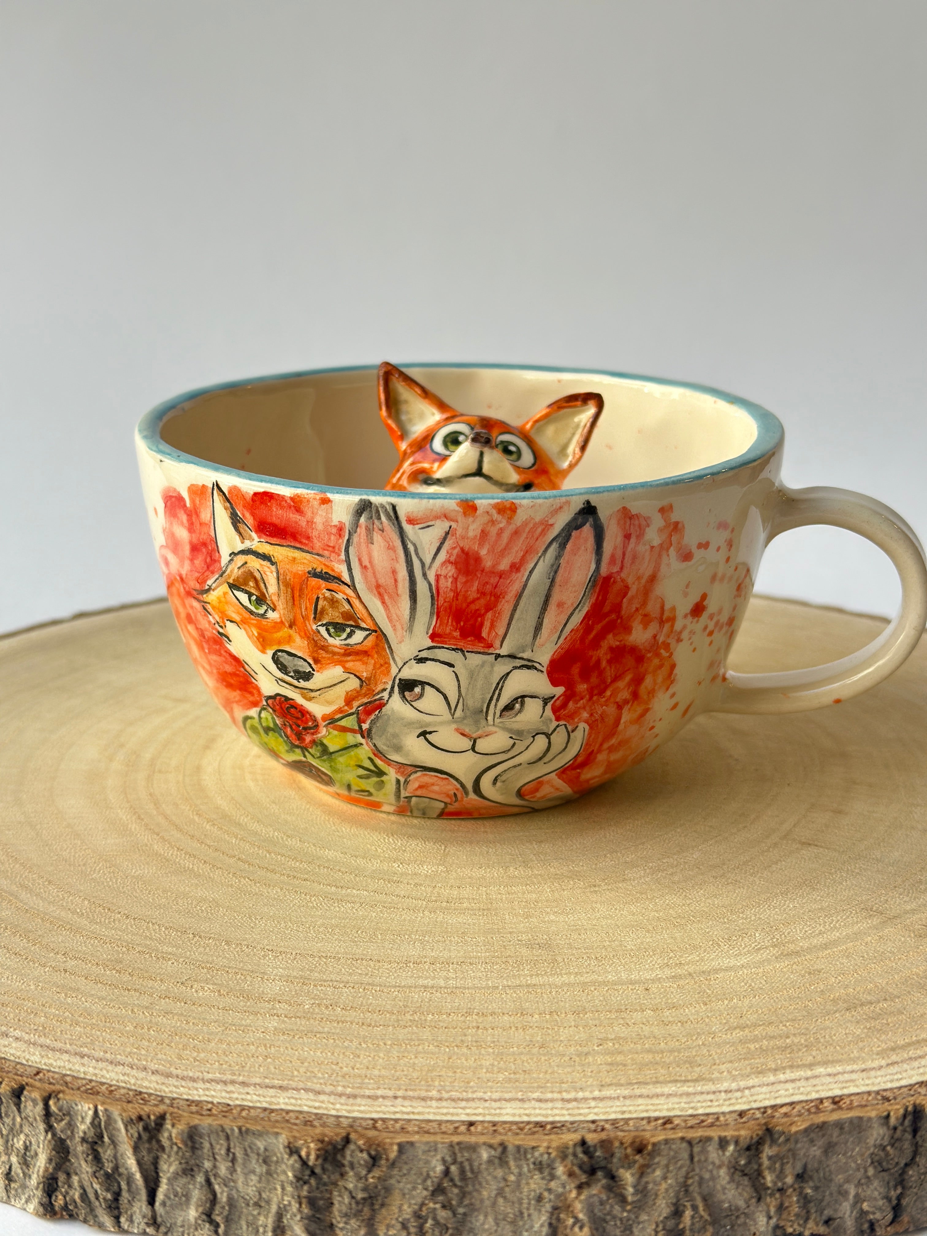 Zootopia Nick handmade mug