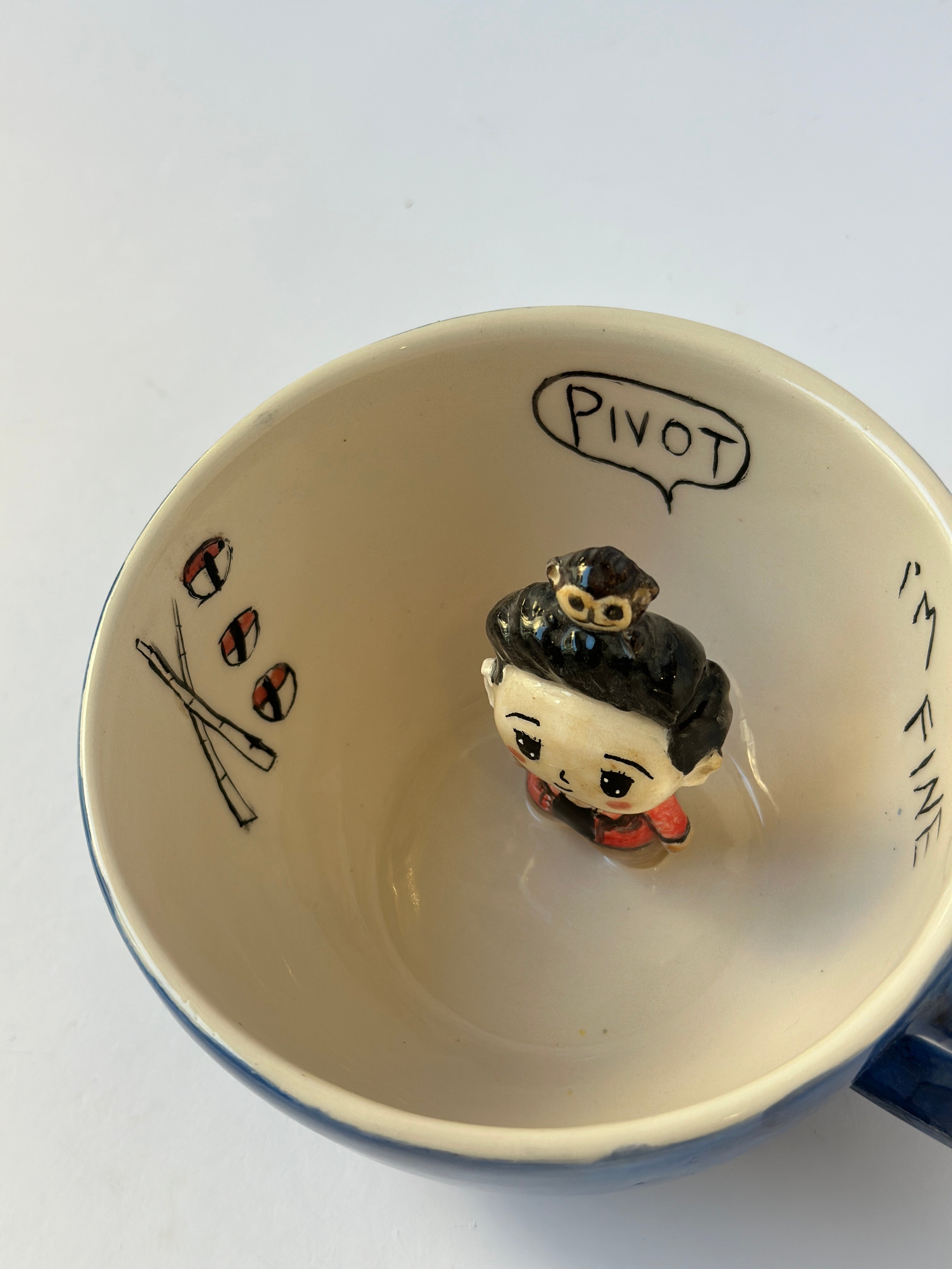 Friends Ross handmade mug