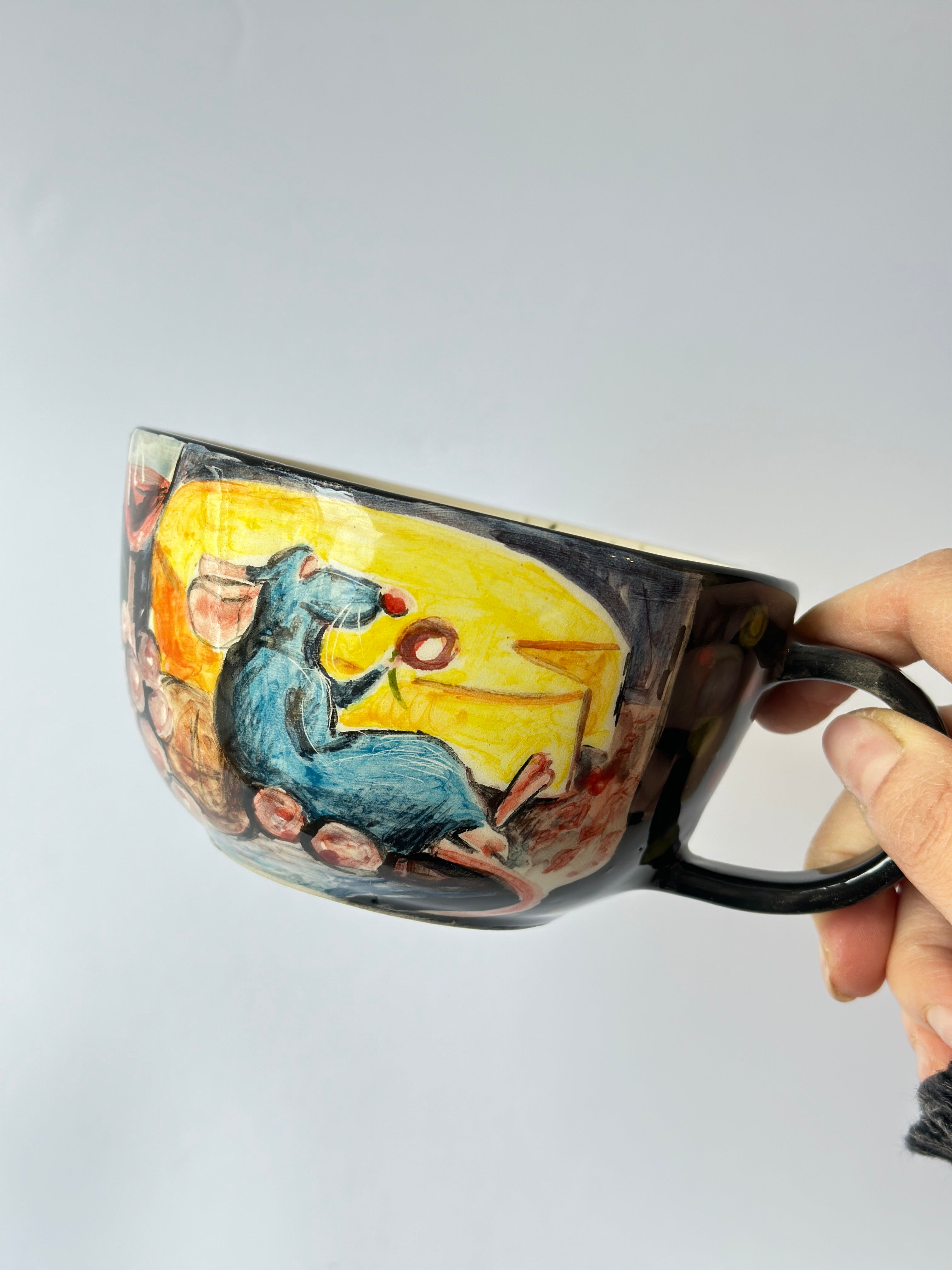 Ratatouille handmade mug