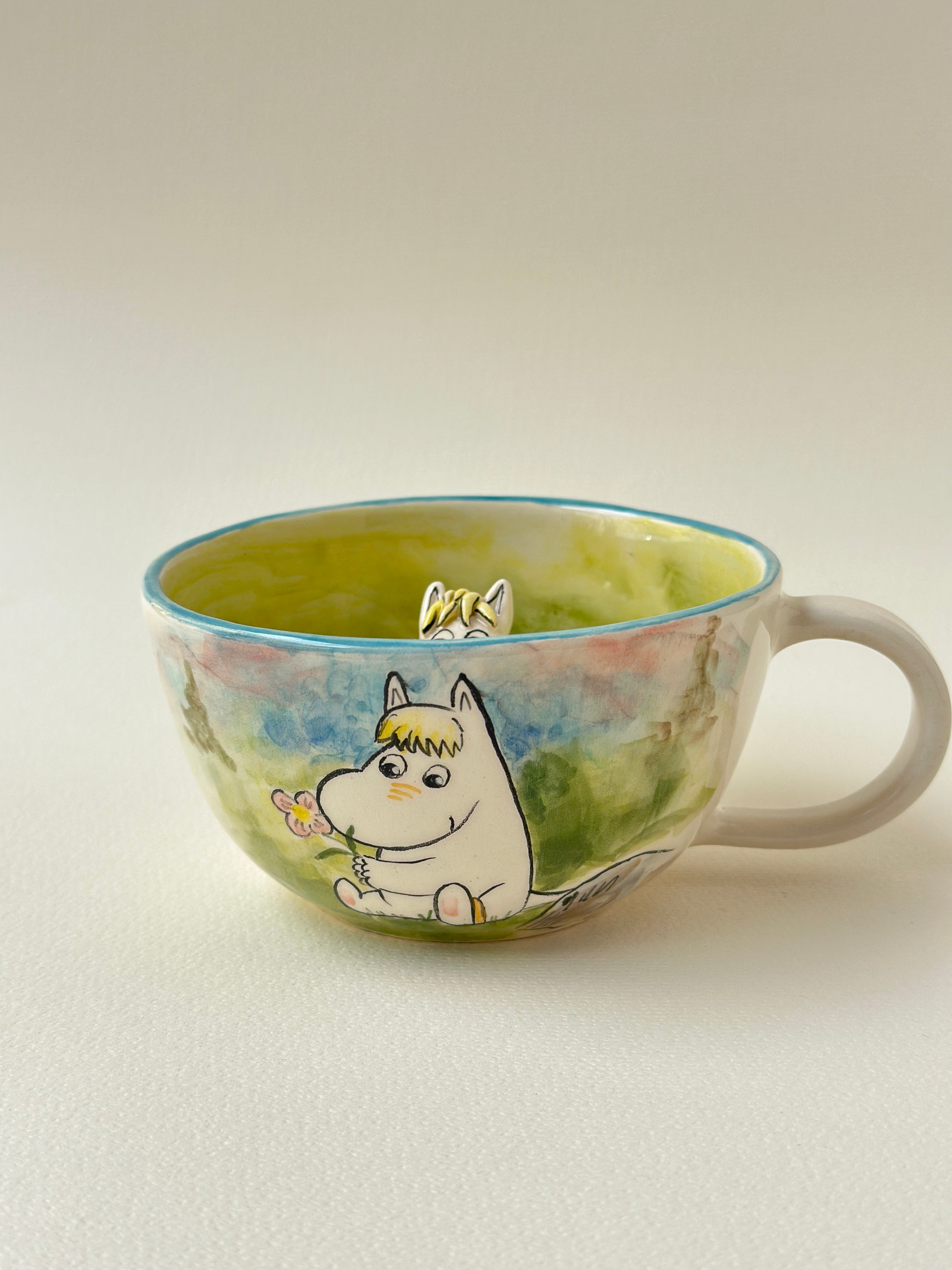 Moomin handmade mug