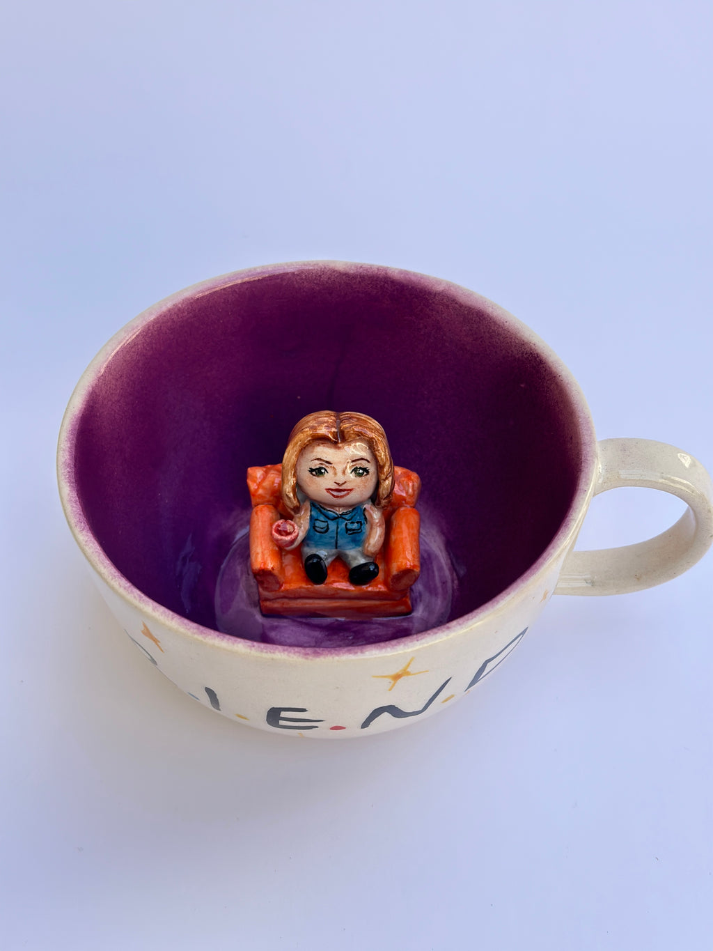 Friends “Rachel” handmade mug