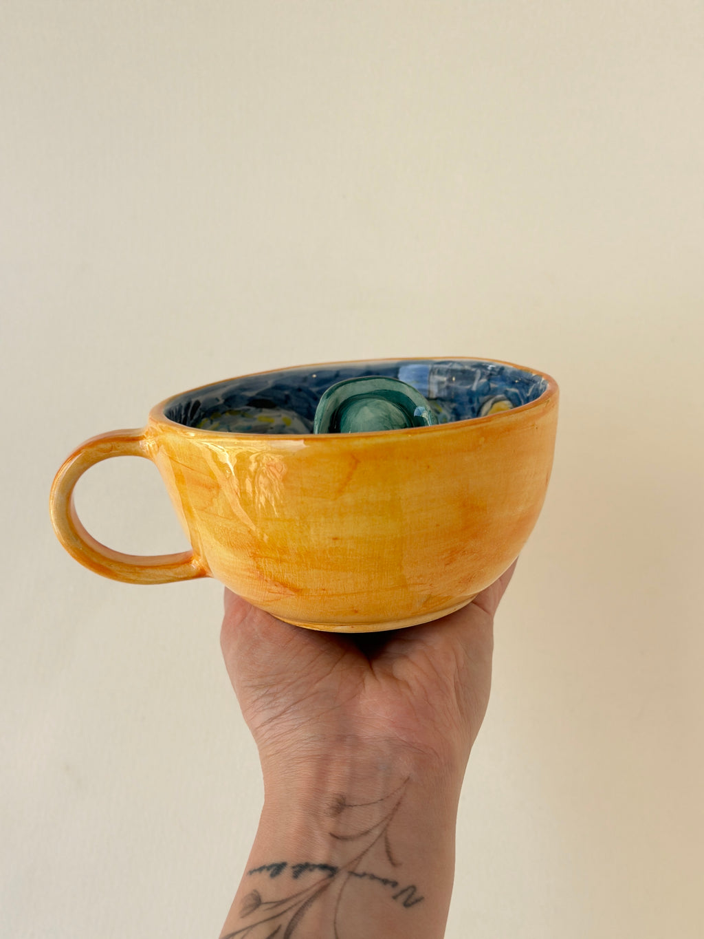 Vincent wan Gogh handmade mug
