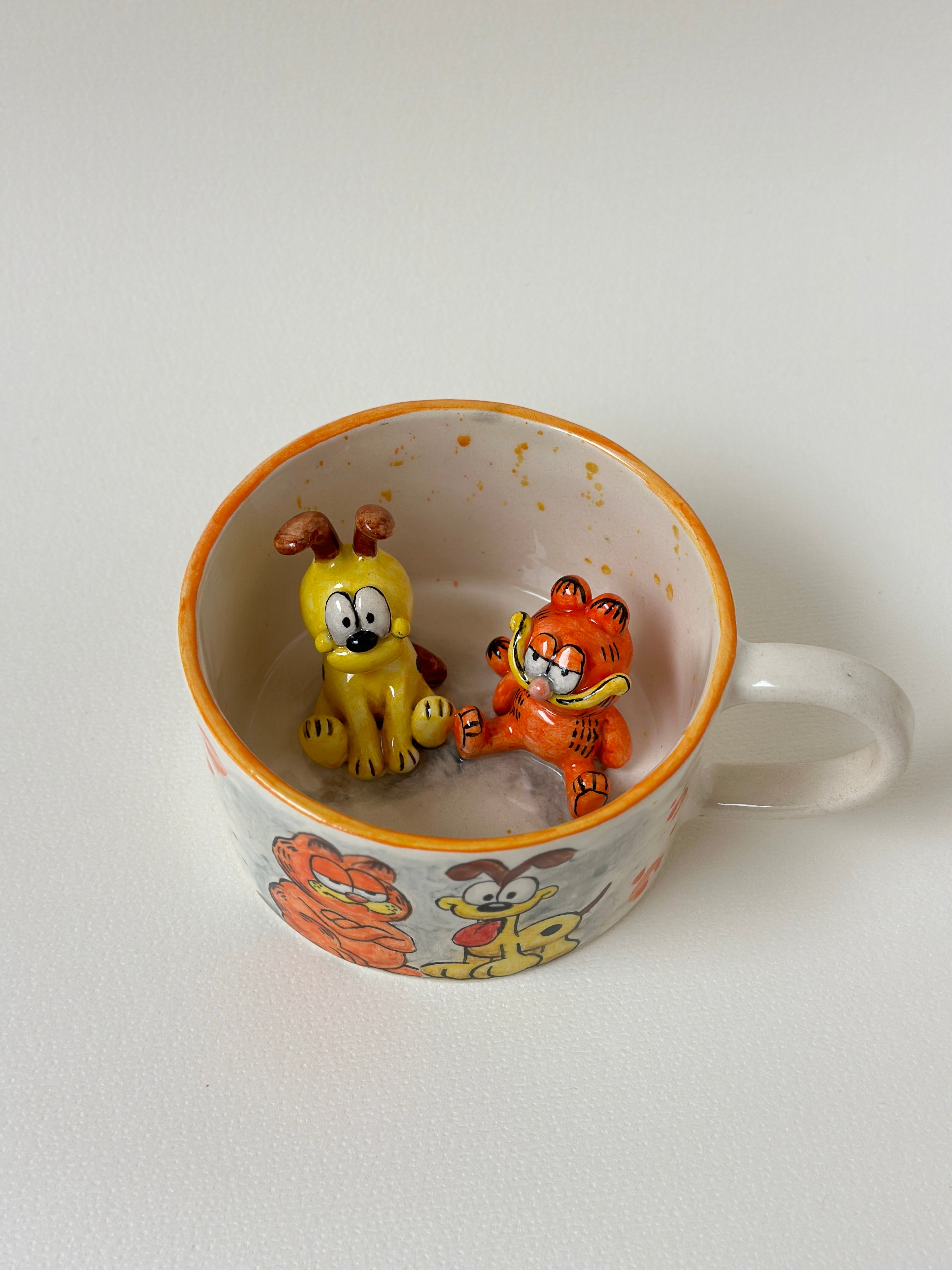 Garfield handmade mug