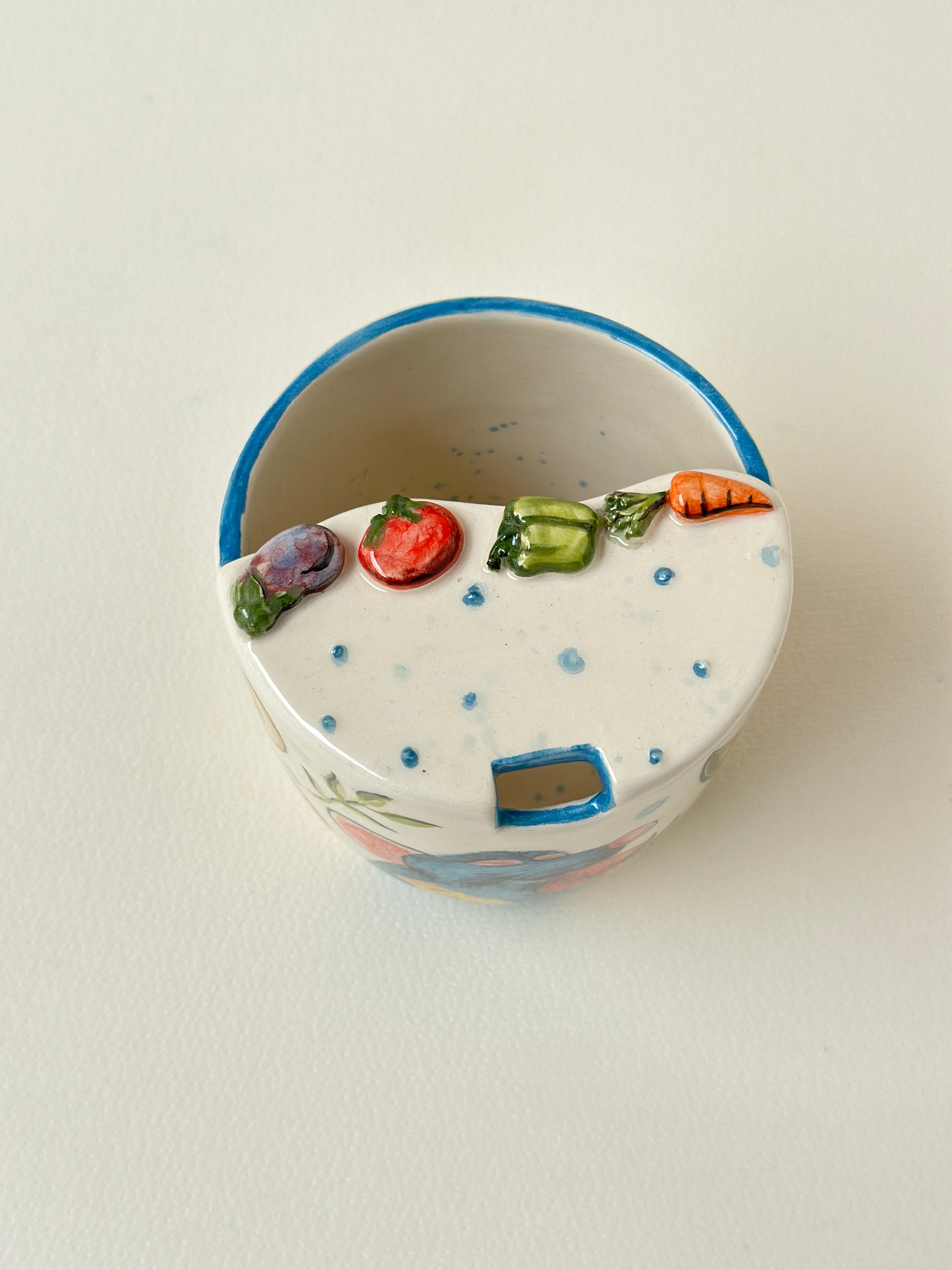 Ratatouille handmade takeaway mug