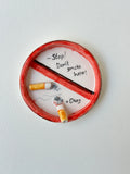 Handmade ashtray