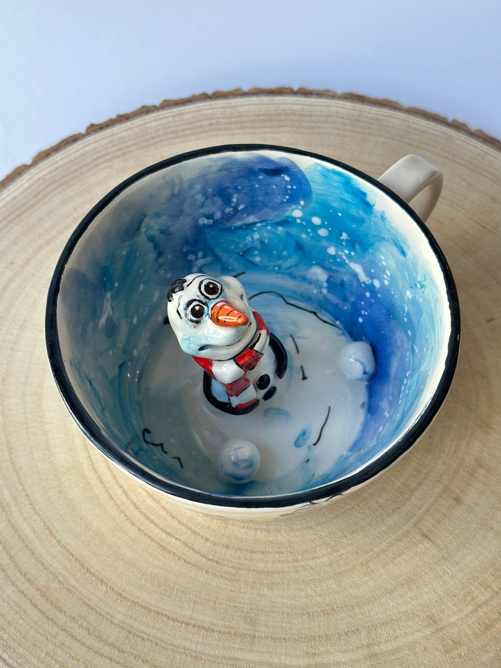 Olaf handmade mug
