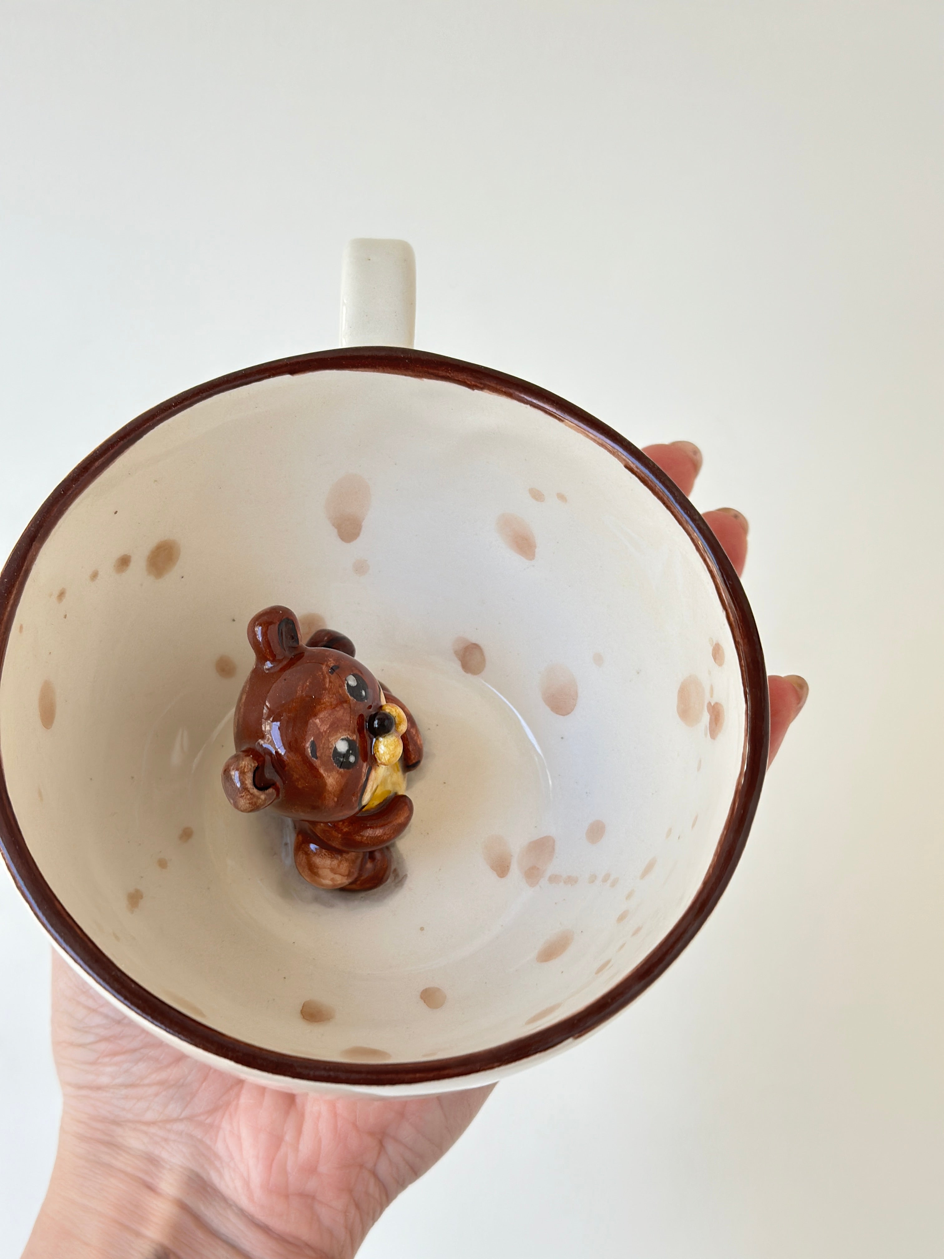 Beaver handmade mug