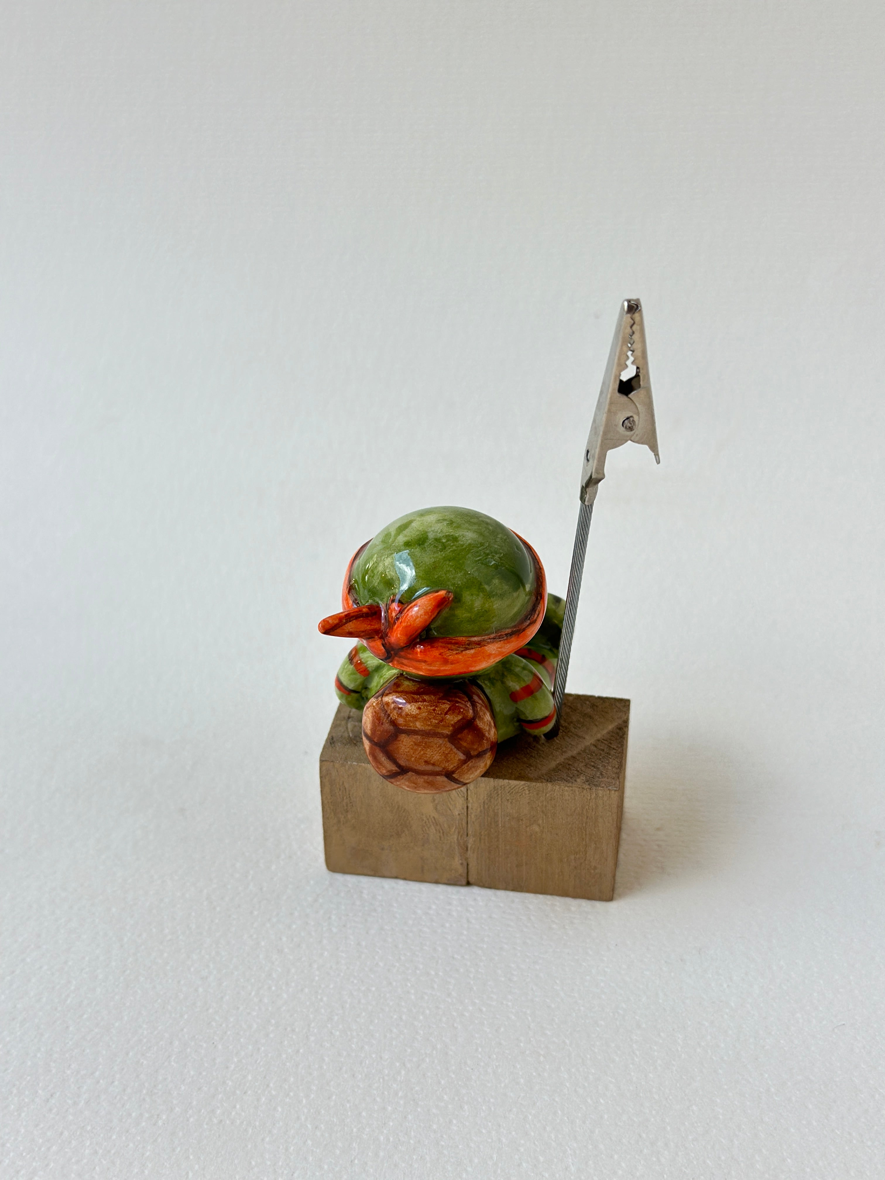 Turtle handmade picture holder