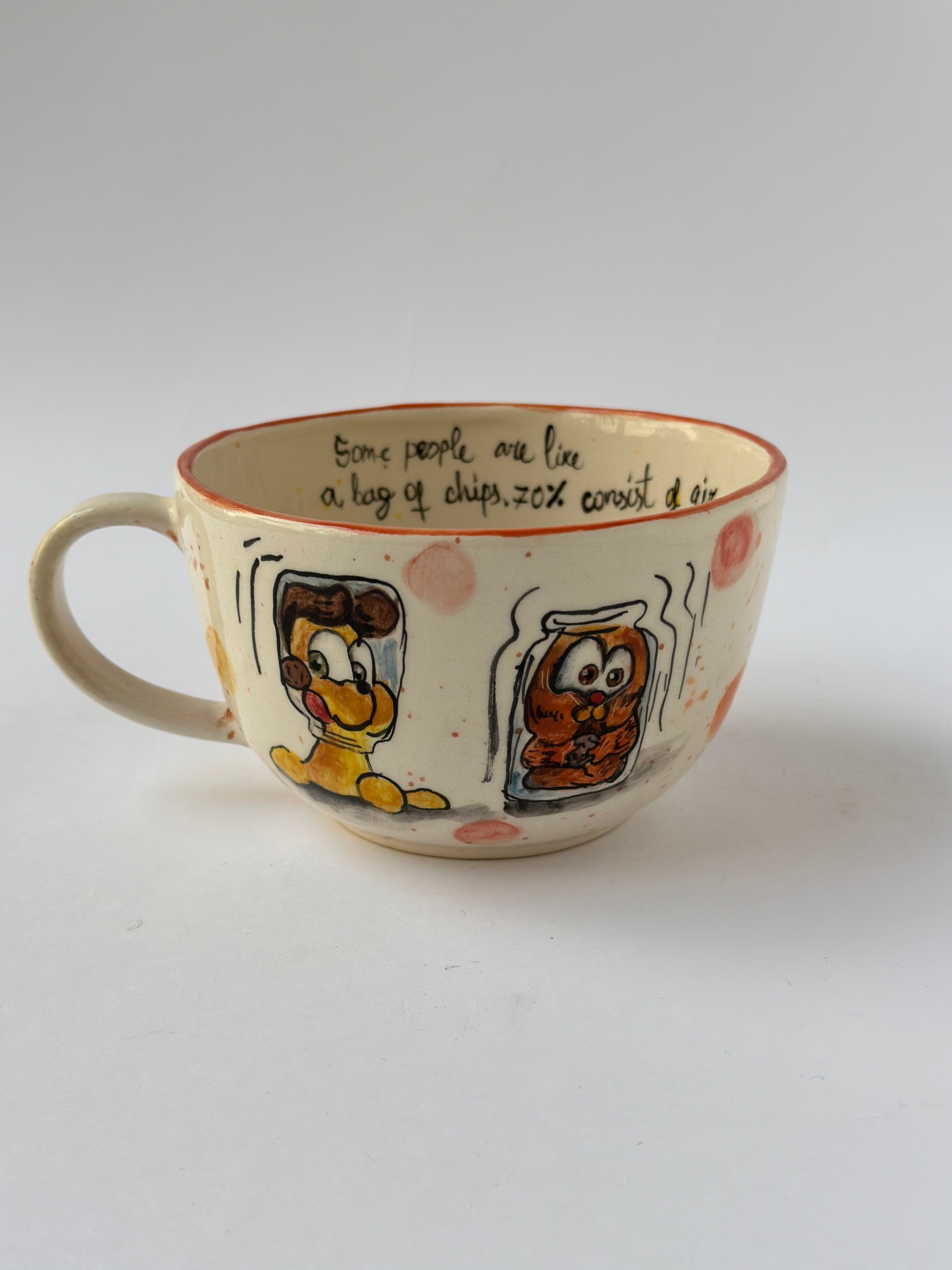 Garfield handmade mug