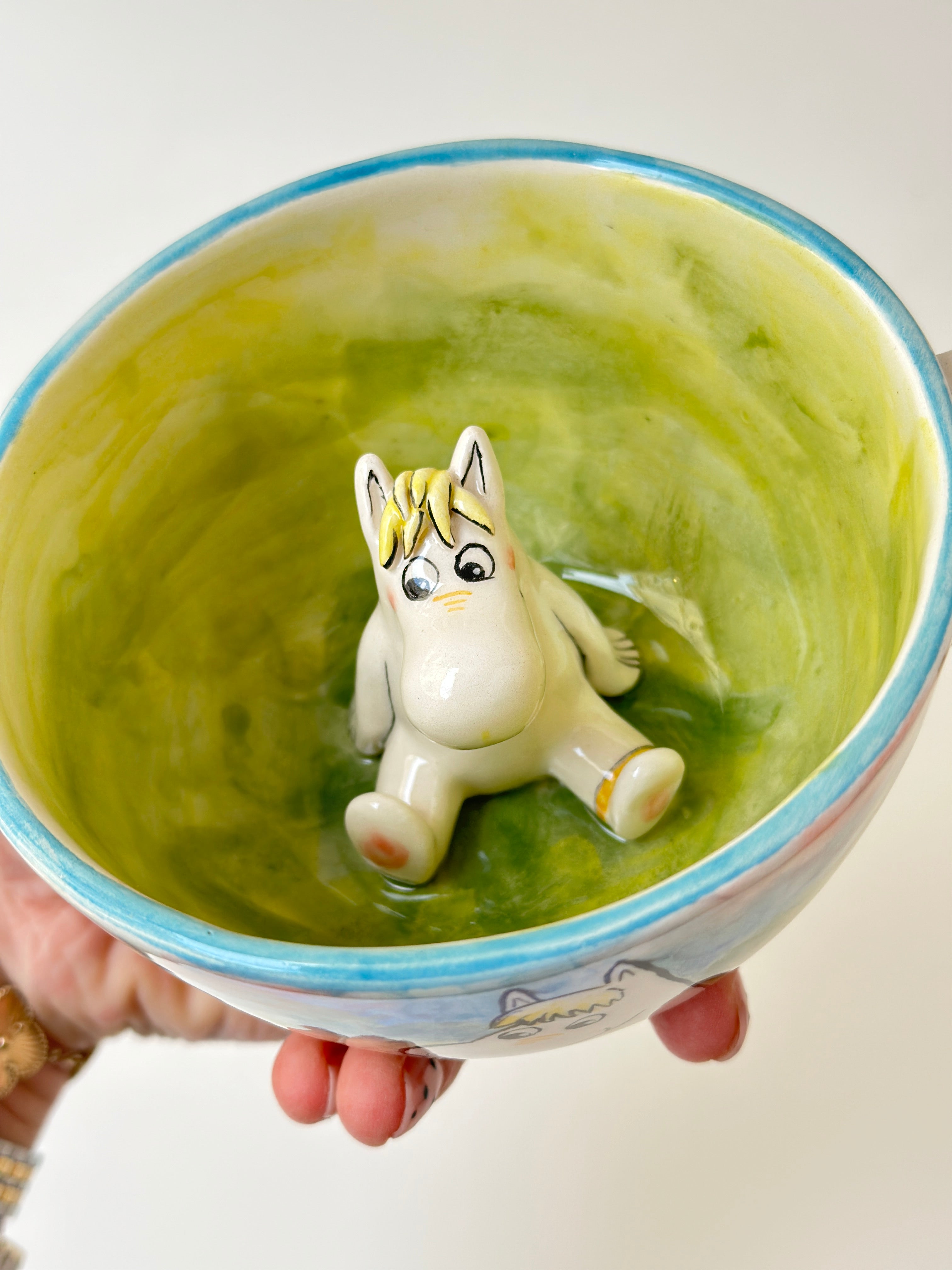 Moomin handmade mug