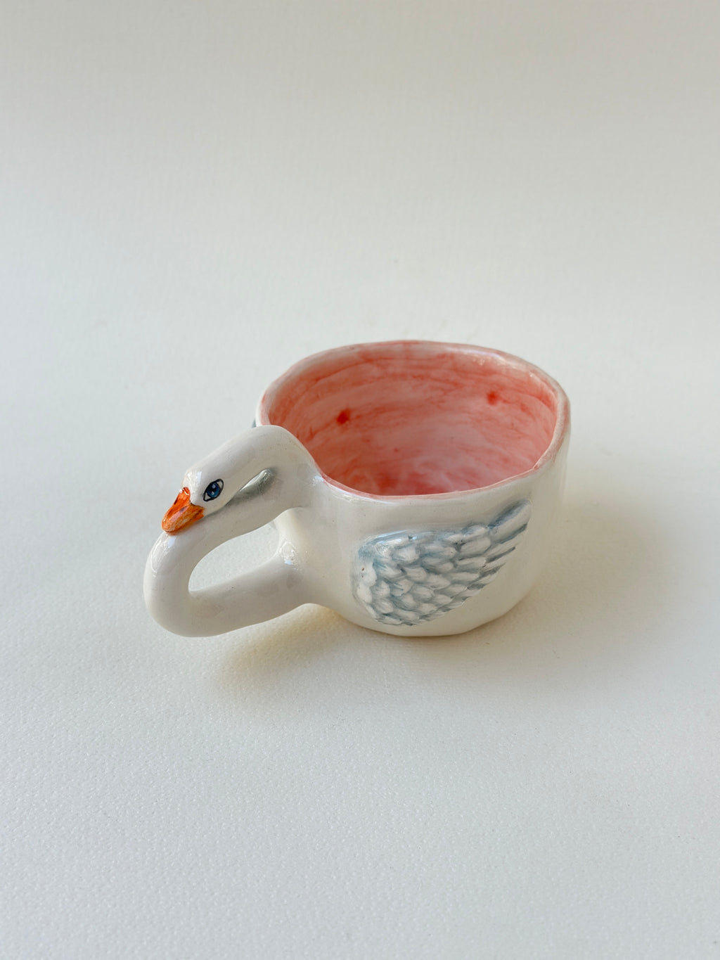 Swan handmade cup