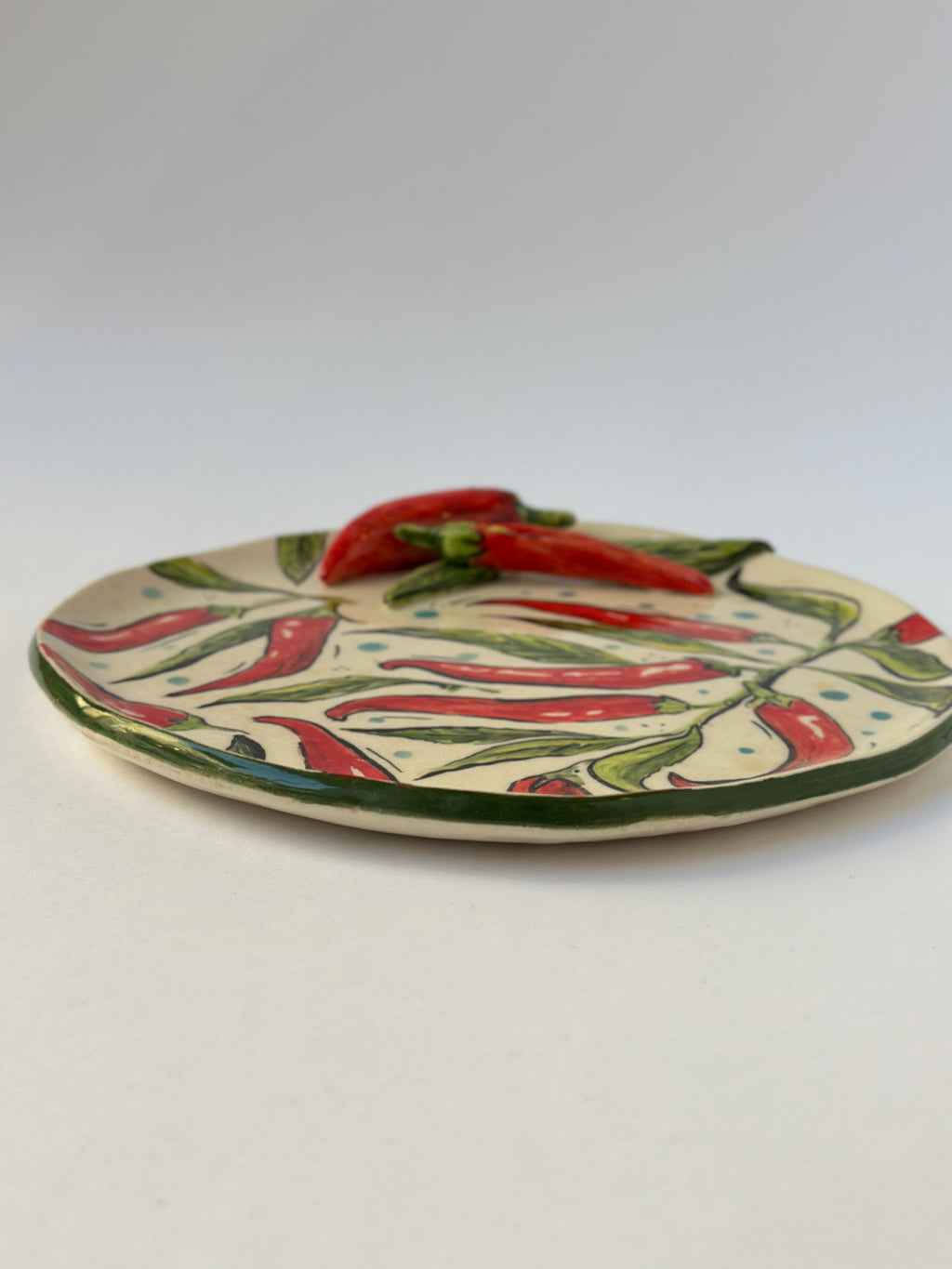 Pepper 🌶️ handmade plate