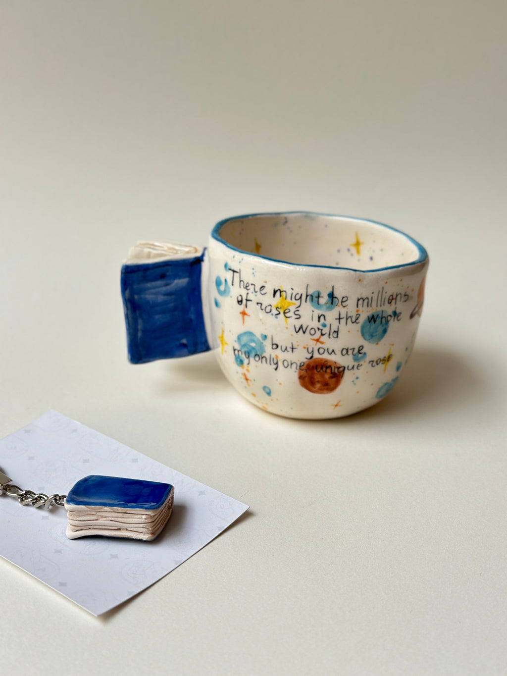 Little Prince handmade mug and keychain