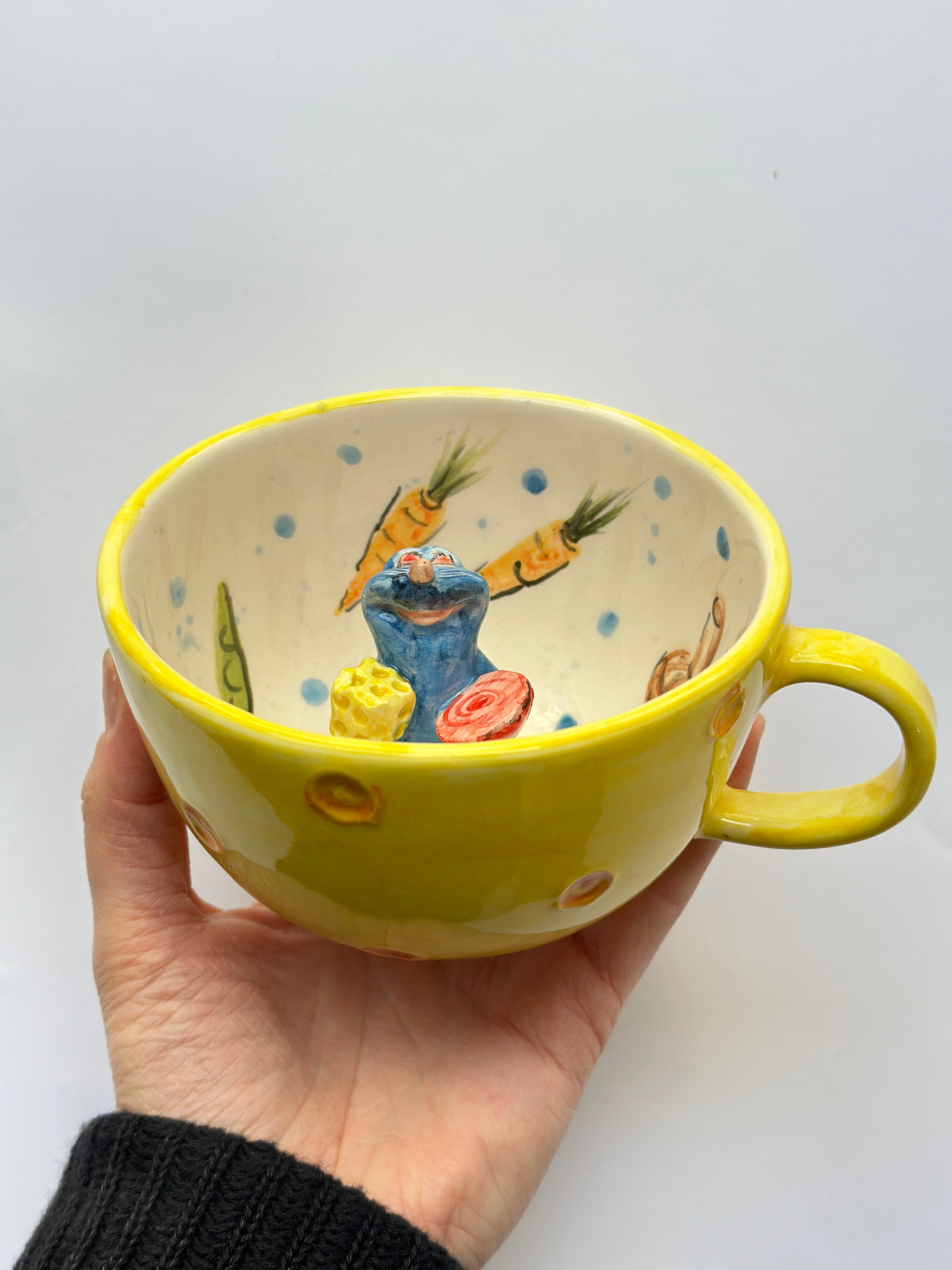 Ratatouille handmade mug