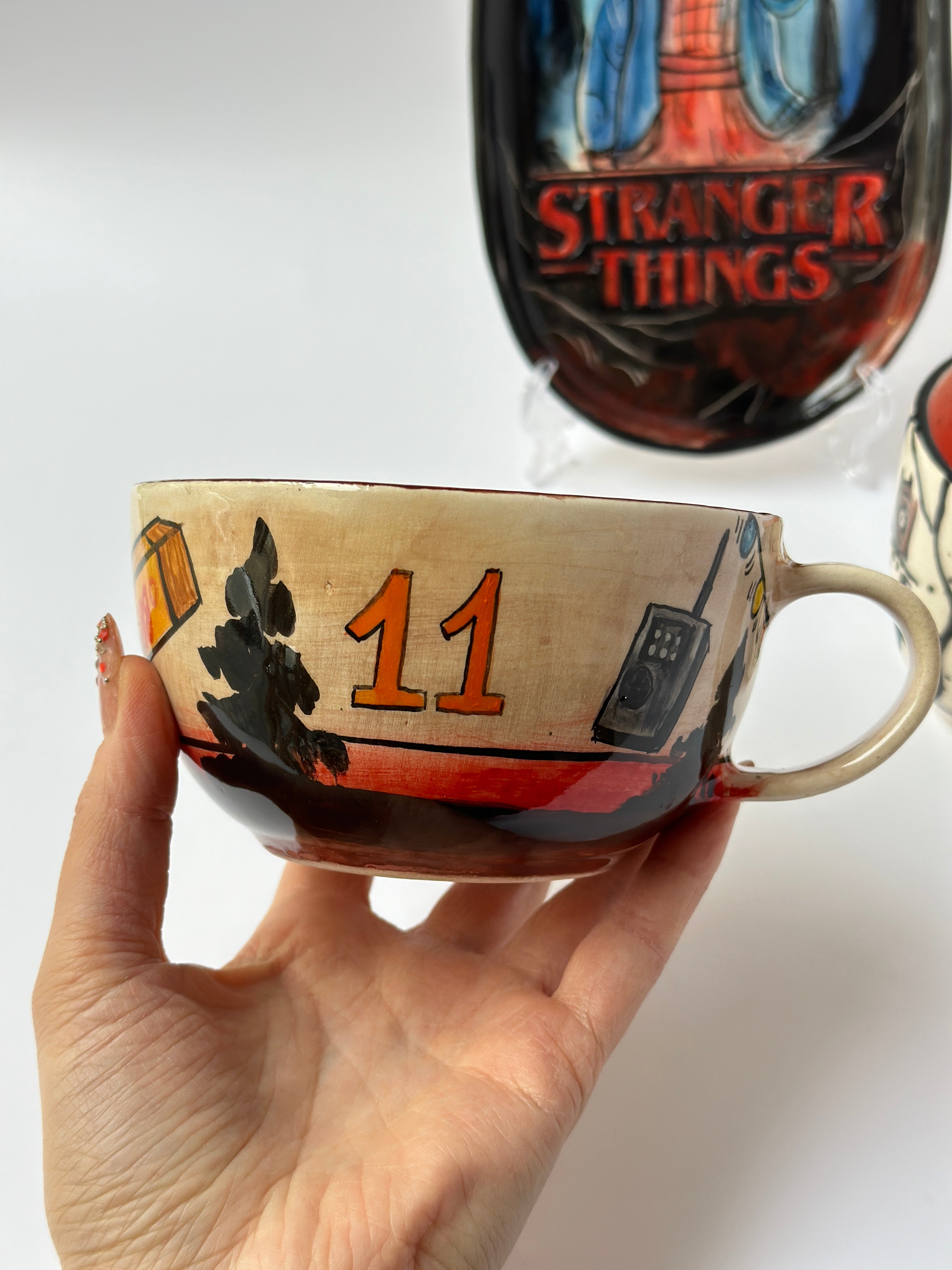 Stranger Things “Eleven” handmade mug