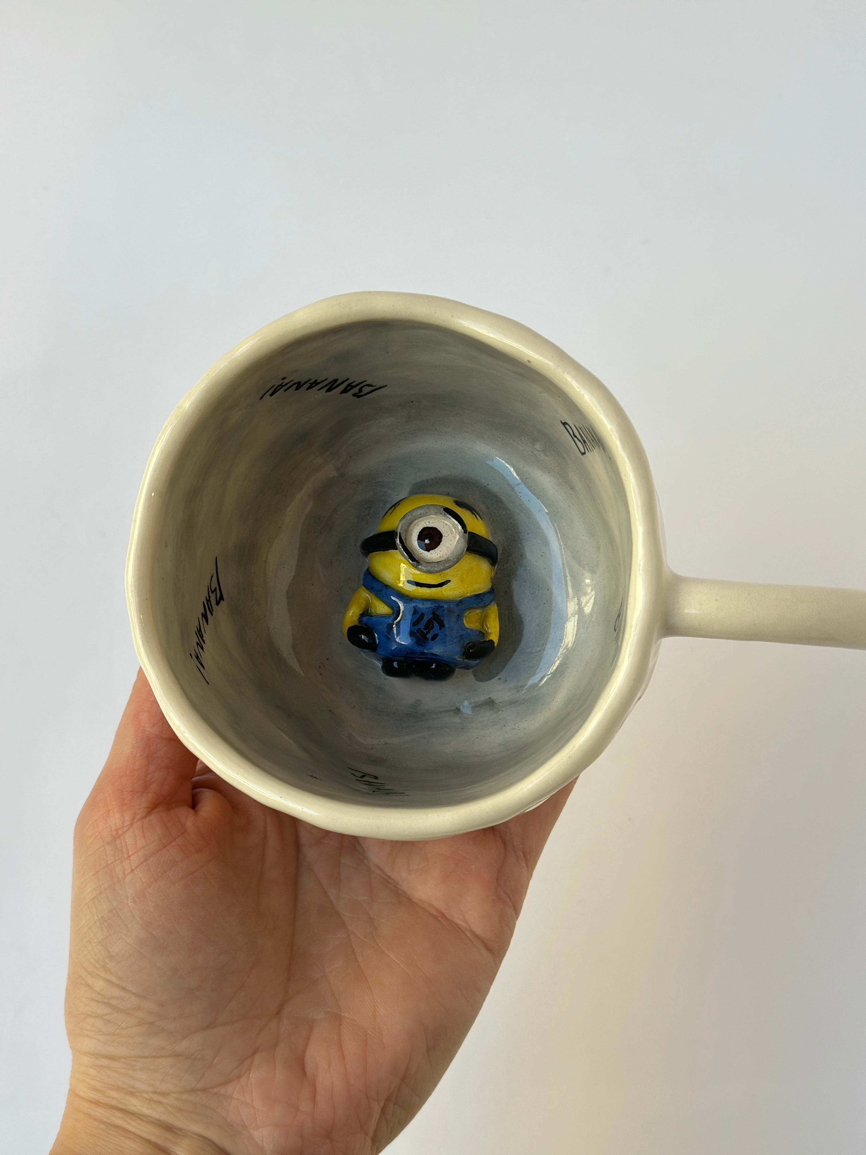 Minion handmade mug