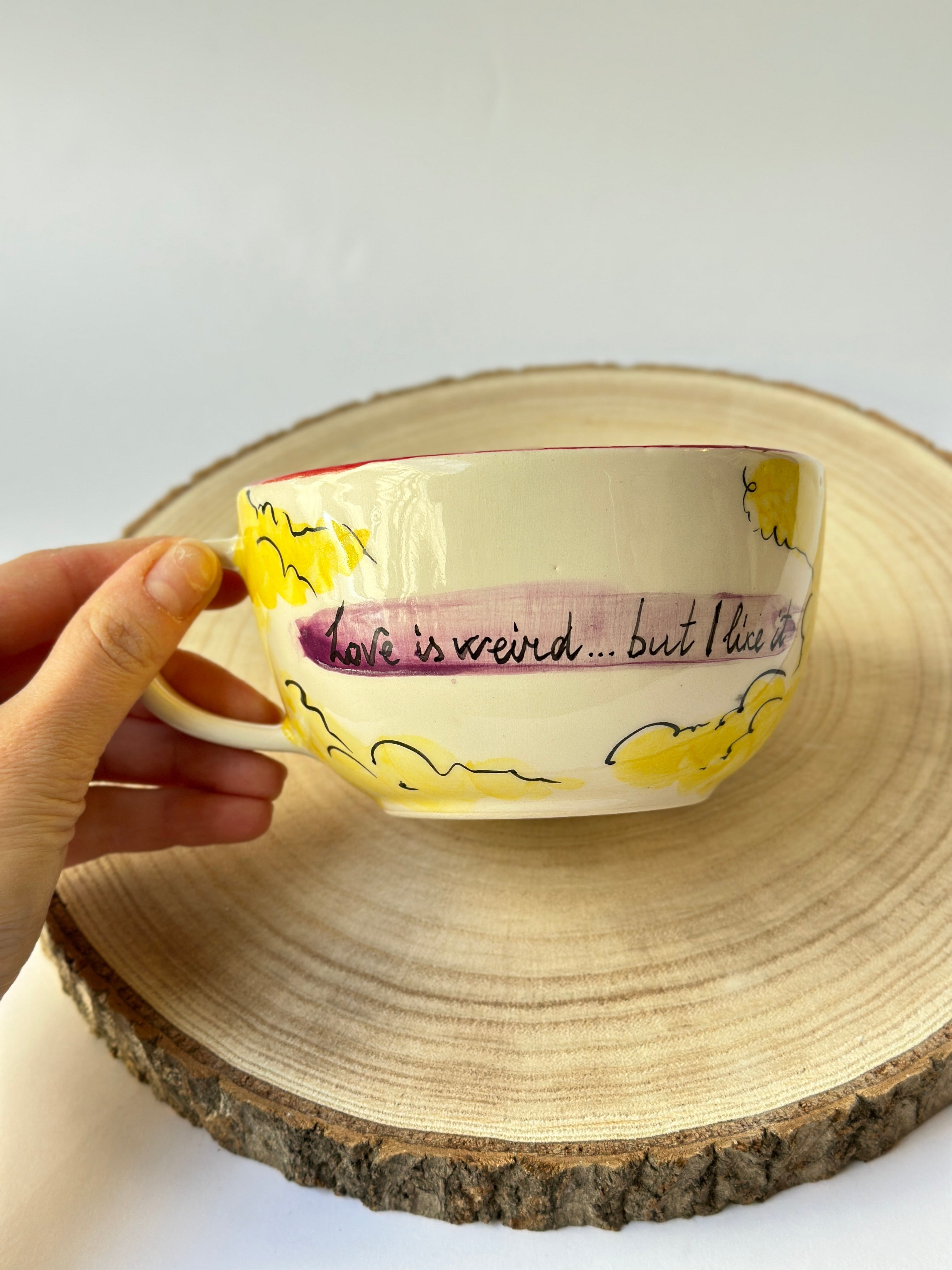 İca Age Brooke handmade mug