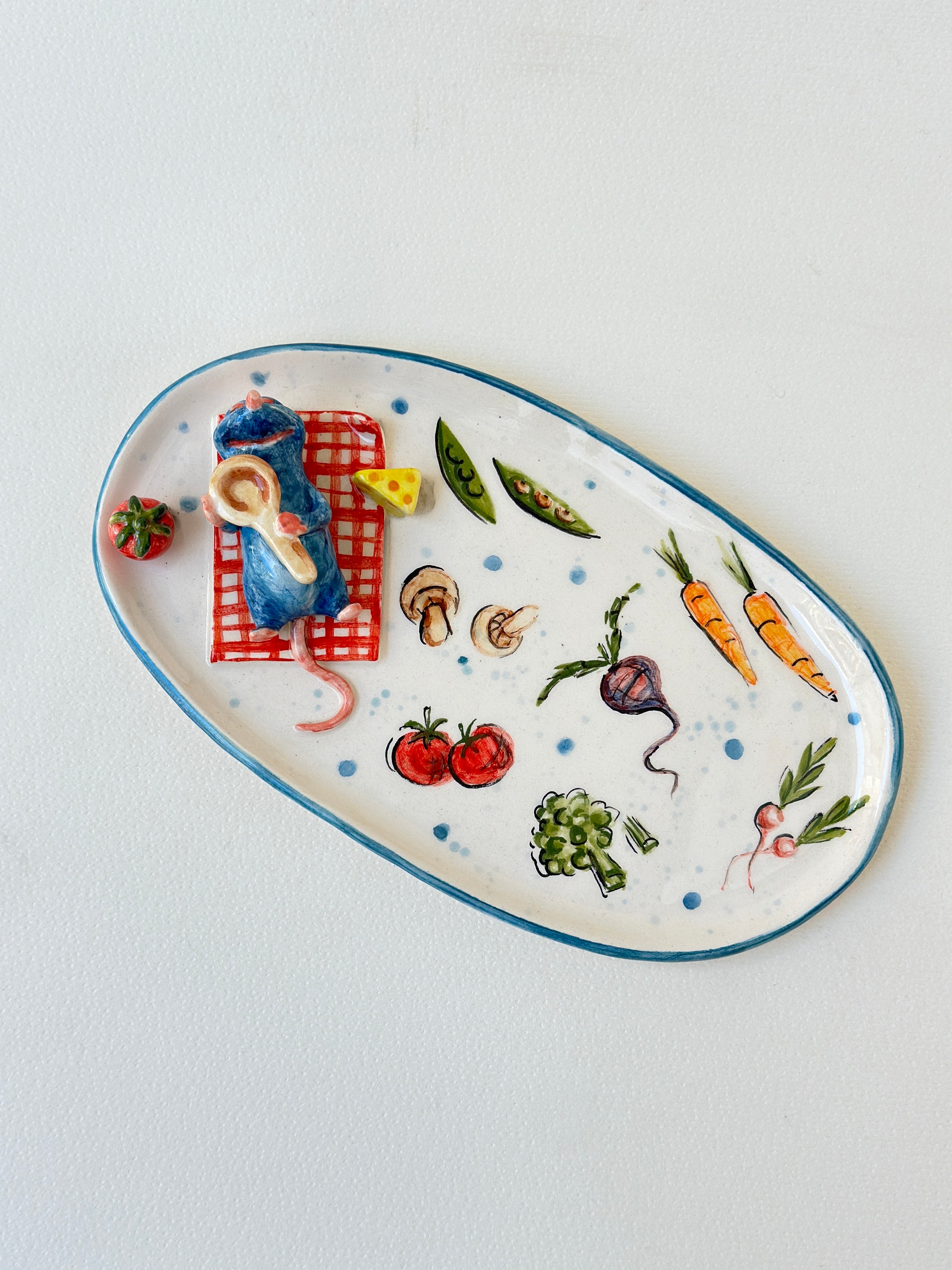 Little Chef handmade plate