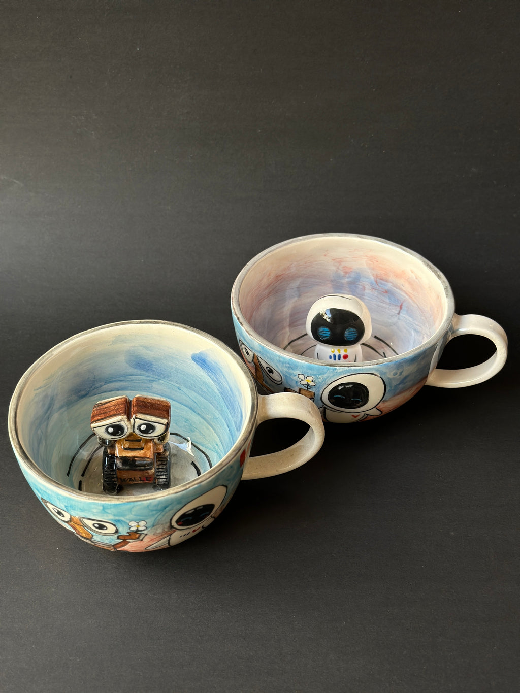Wall-E handmade mug