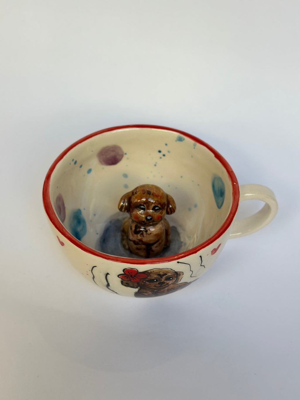 Handmade mug “Dog”