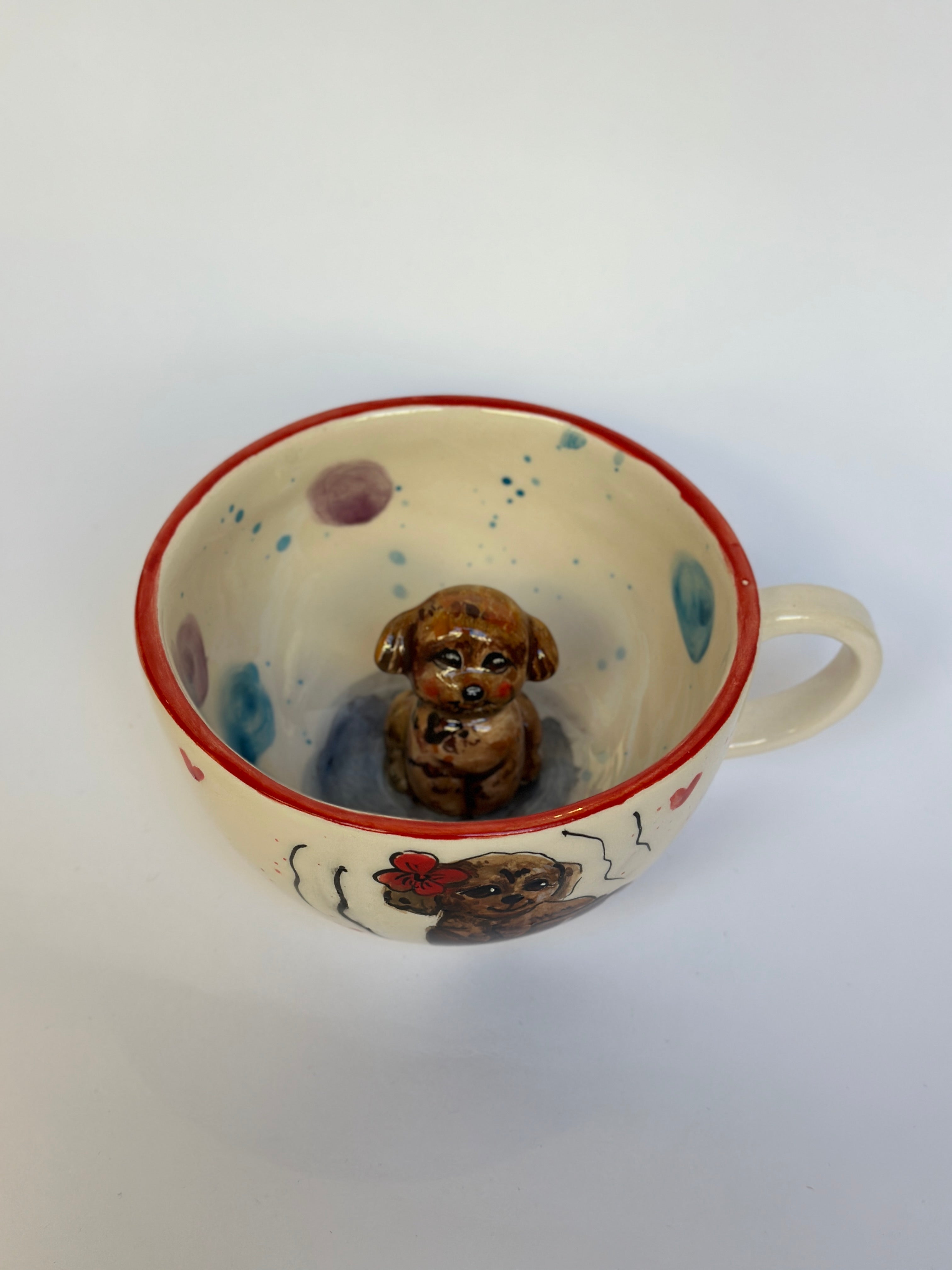 Handmade mug “Dog”