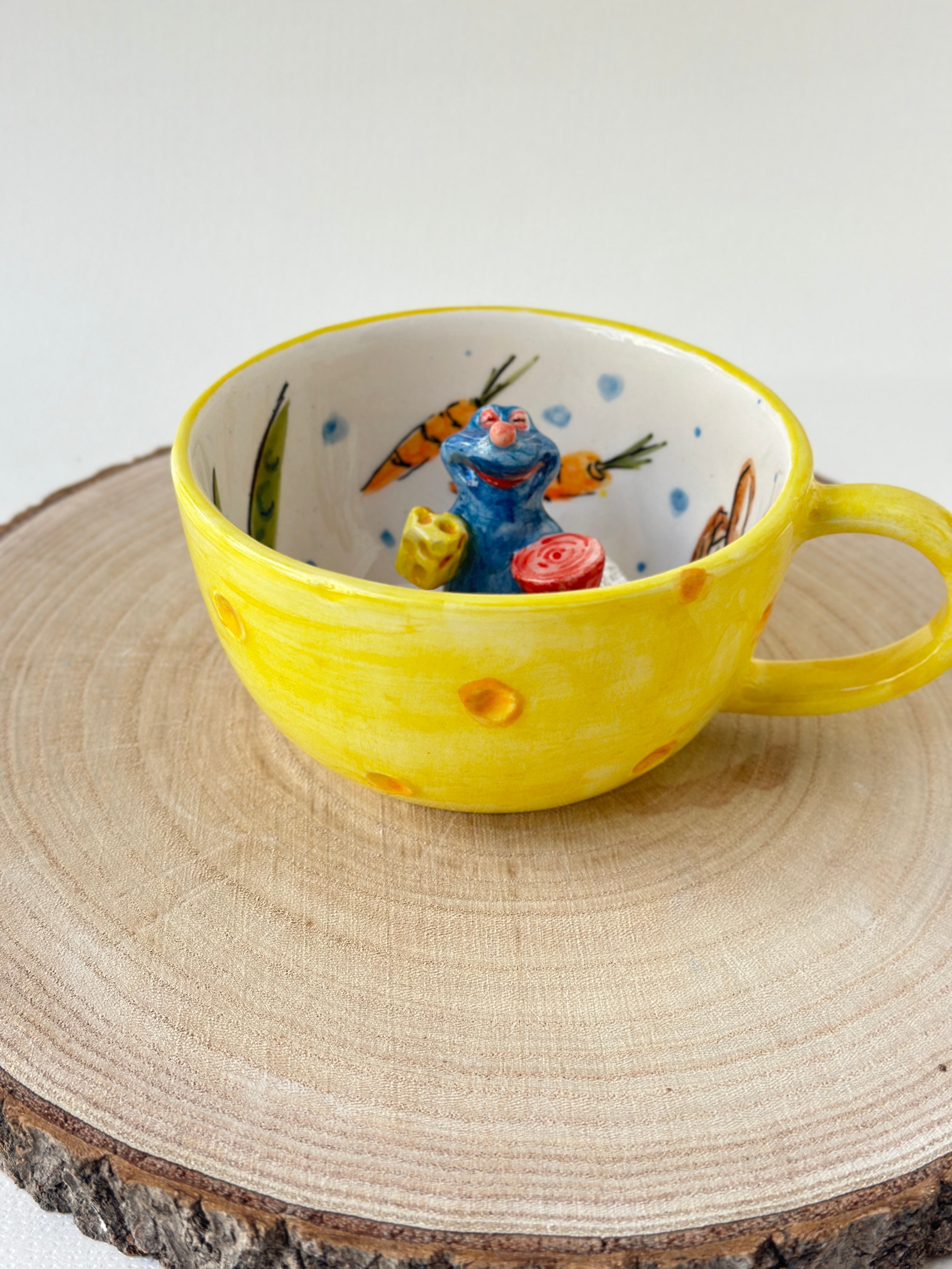 Handmade ceramic mug