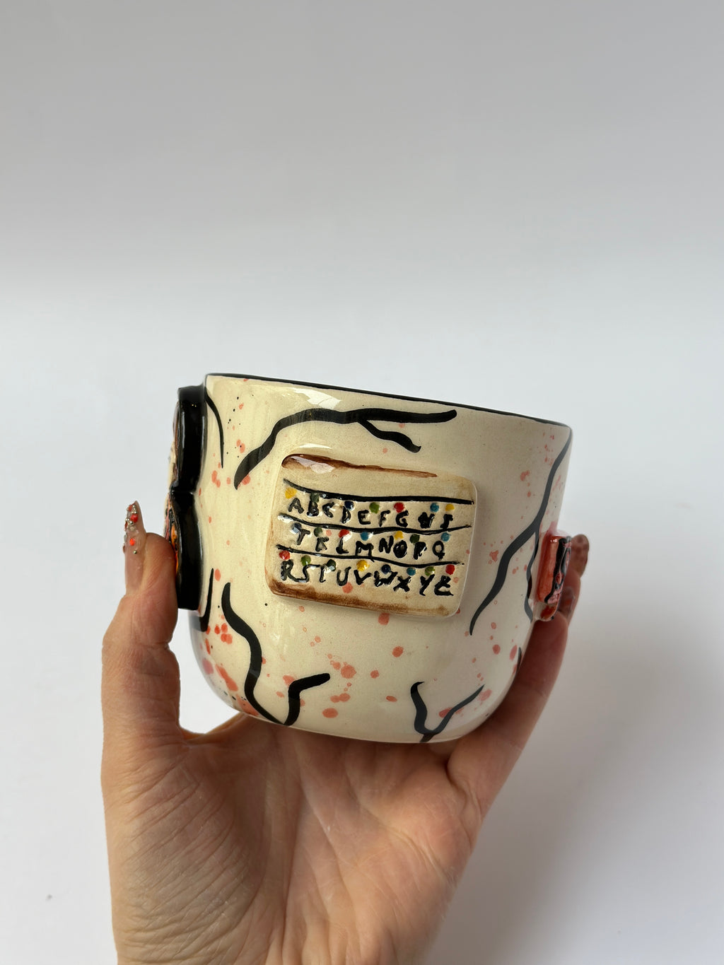 Stranger things “Well” handmade mug