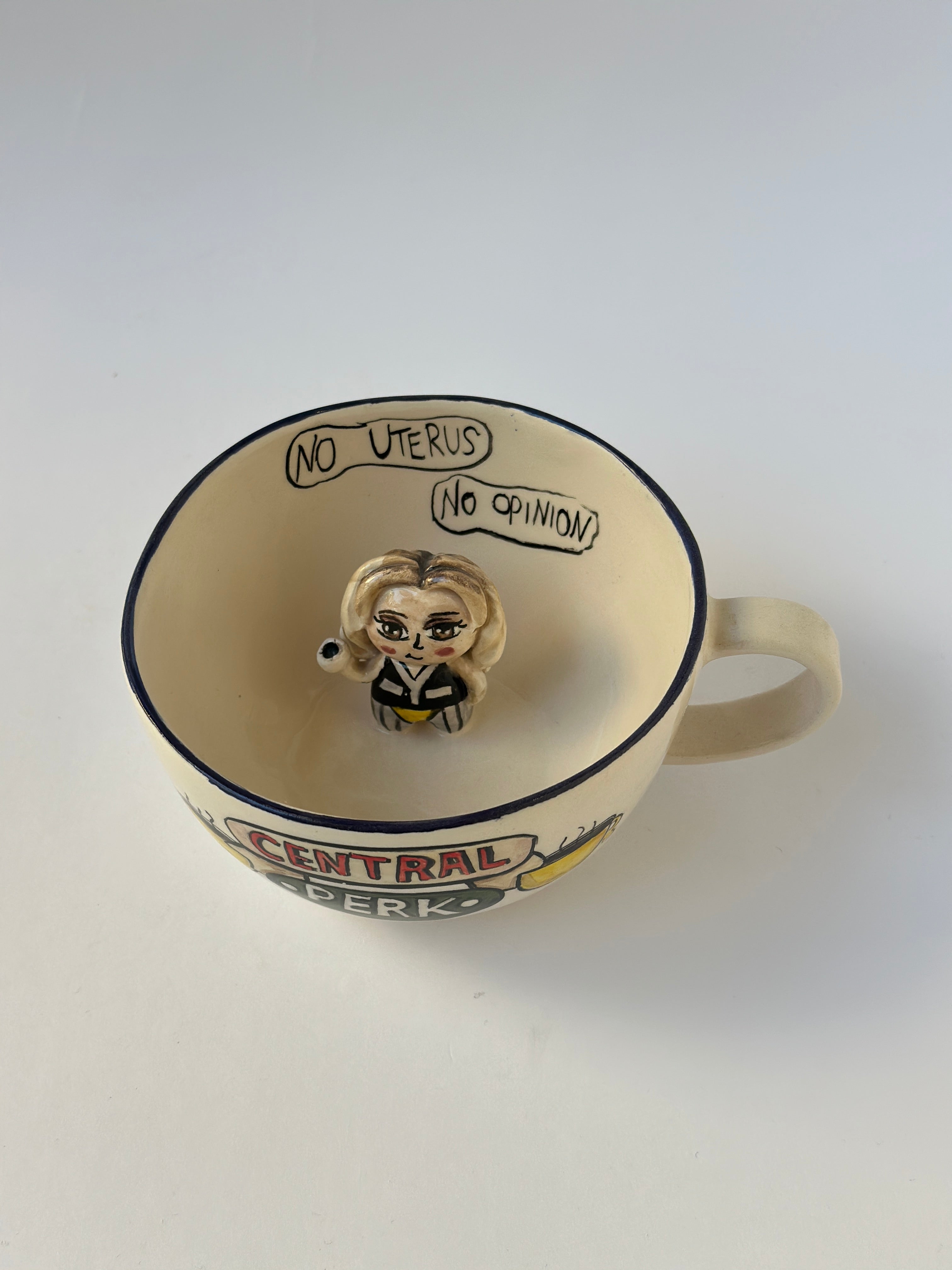 Friends Rachel handmade mug