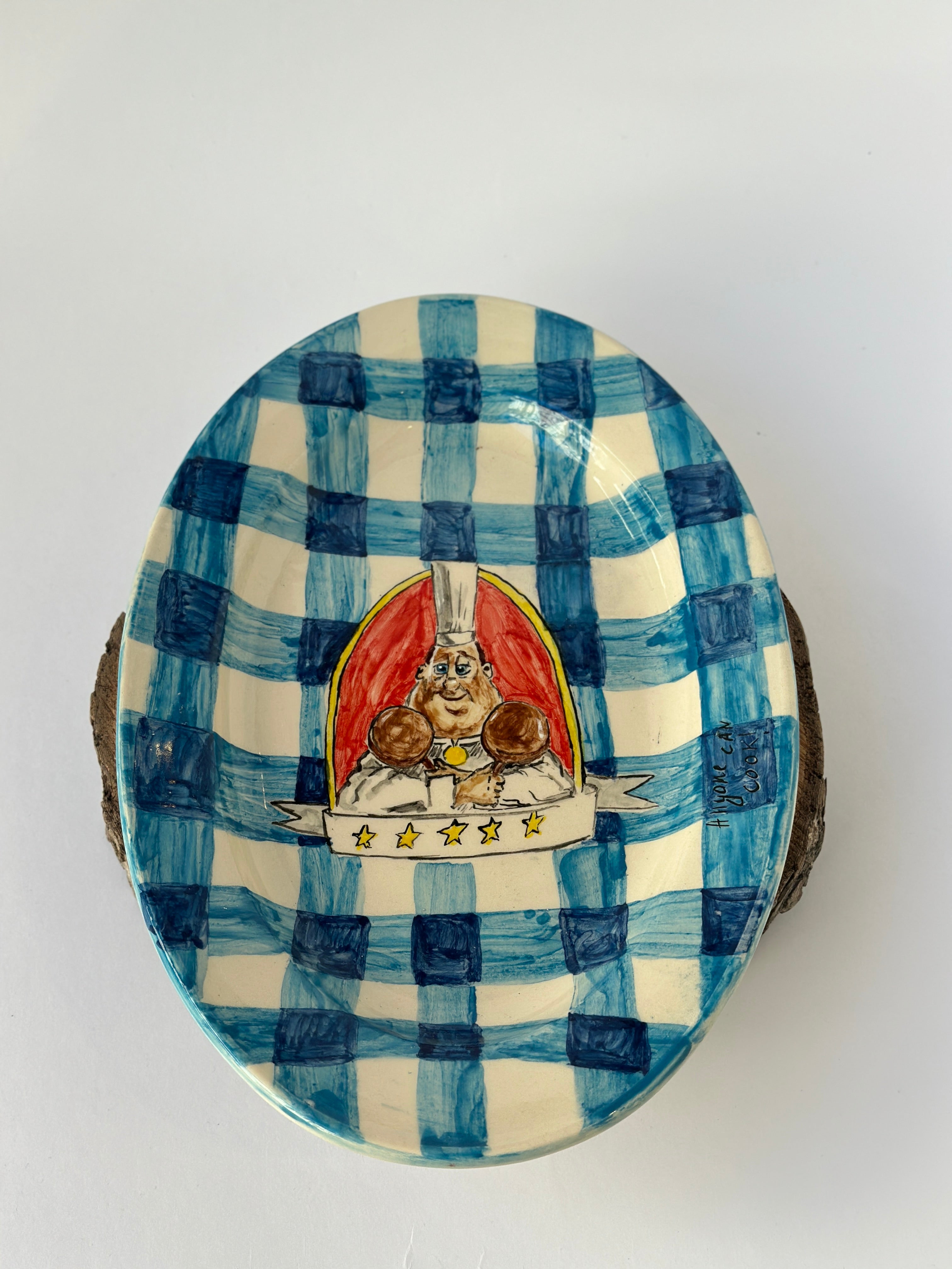 Gusto handmade plate