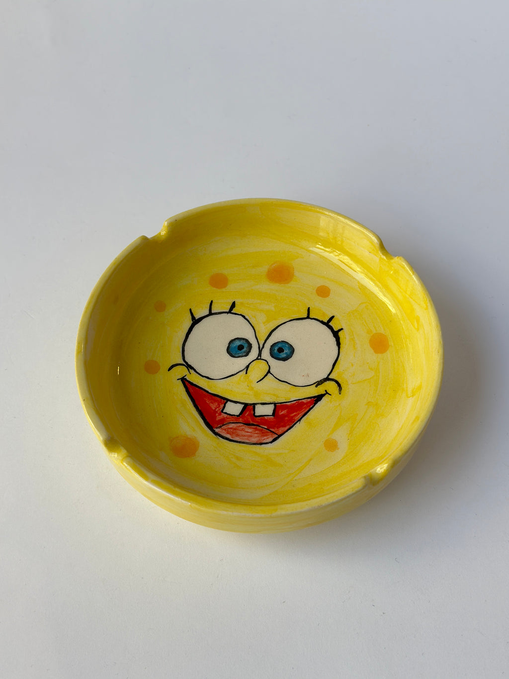 SpongeBob handmade ashtray