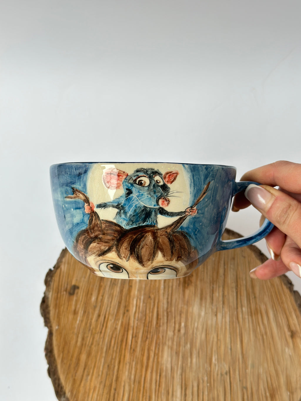 Ratatouille “Linguine” handmade mug