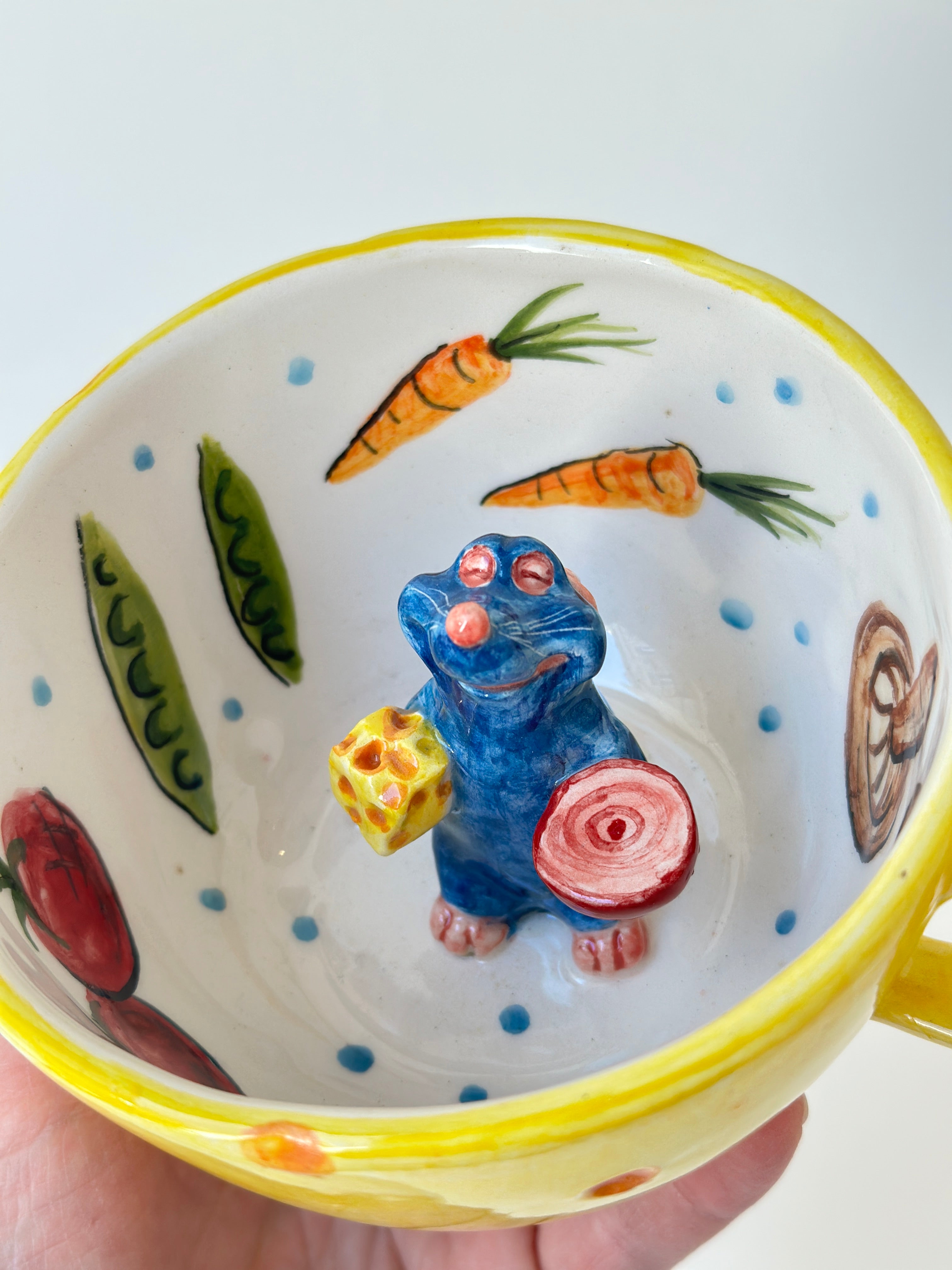 Ratatouille handmade mug