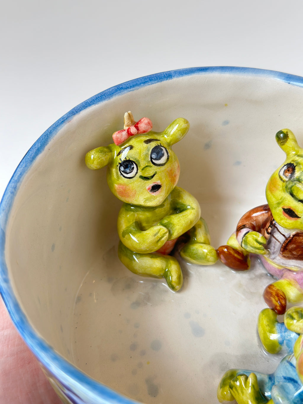 Shrek babies handmade mug