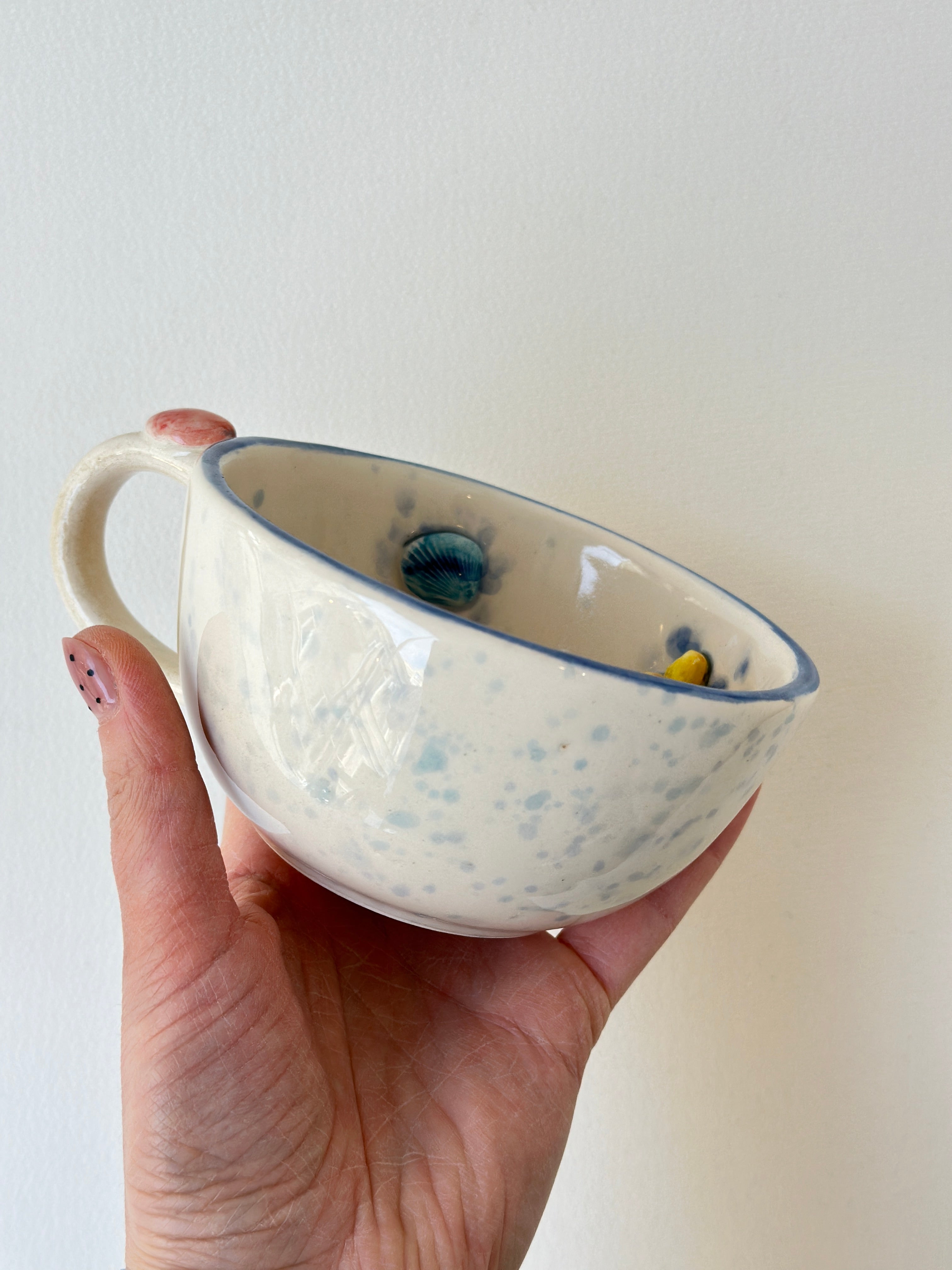 Sea Turtle handmade mug