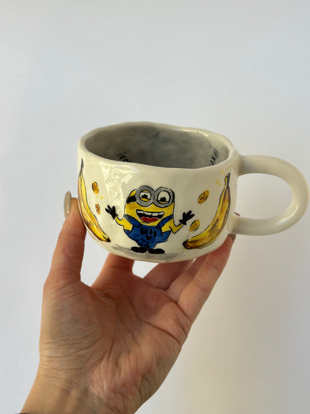 Minion handmade mug