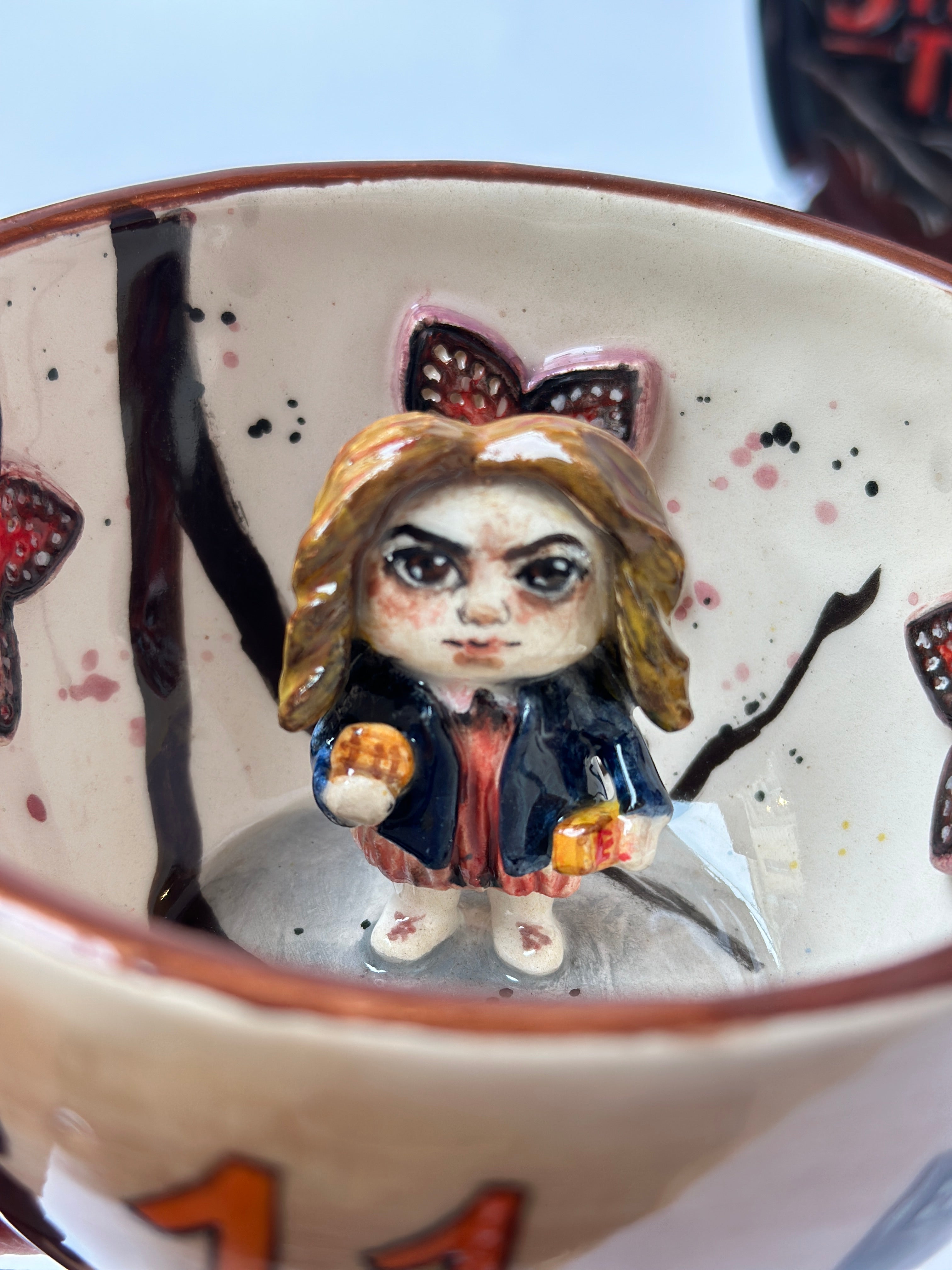 Stranger Things “Eleven” handmade mug