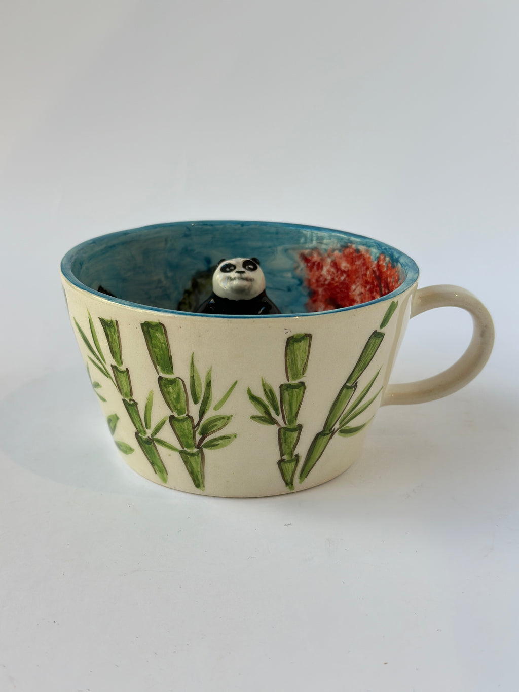 Kung fu Panda handmade ceramic mug