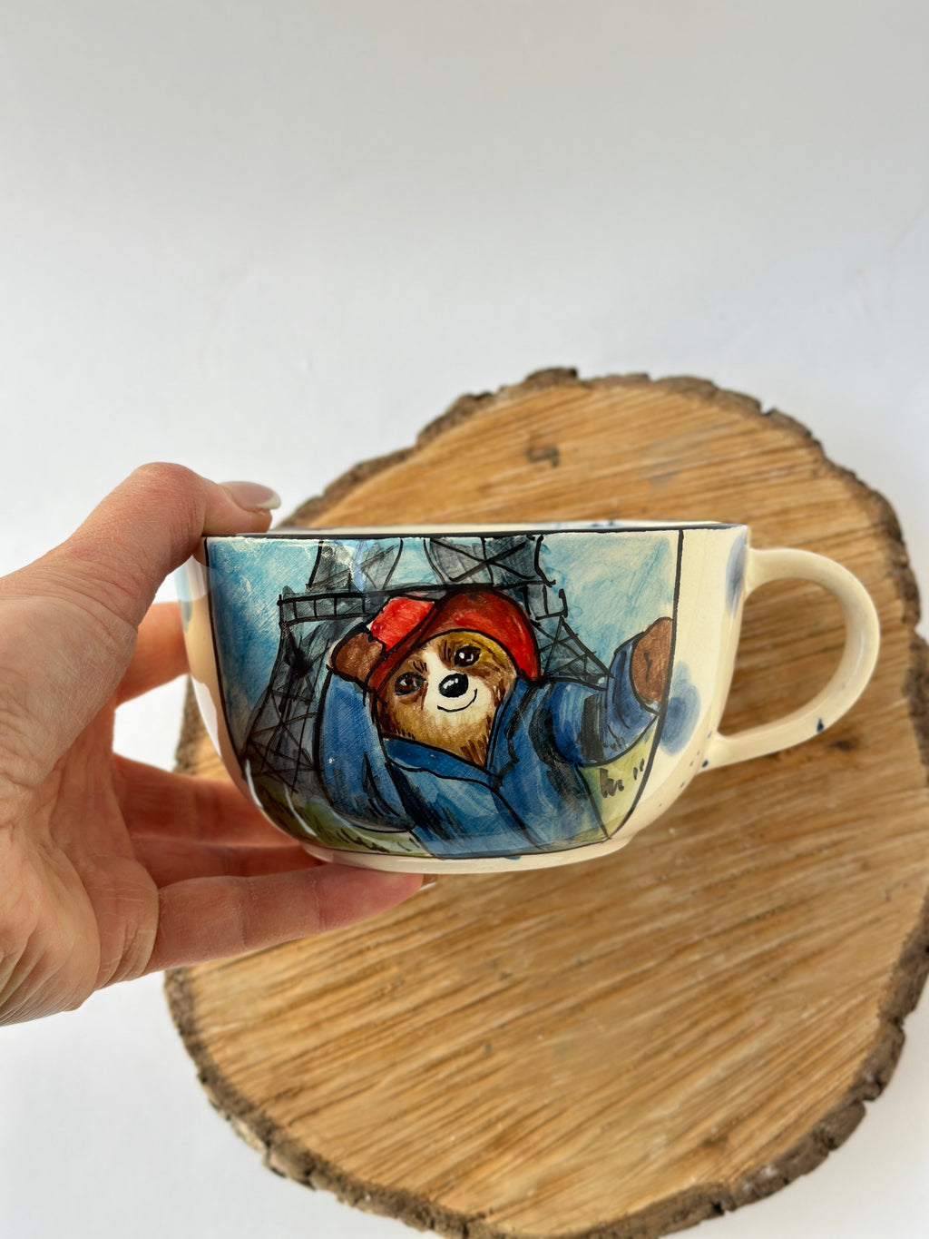 Paddington Bear handmade mug