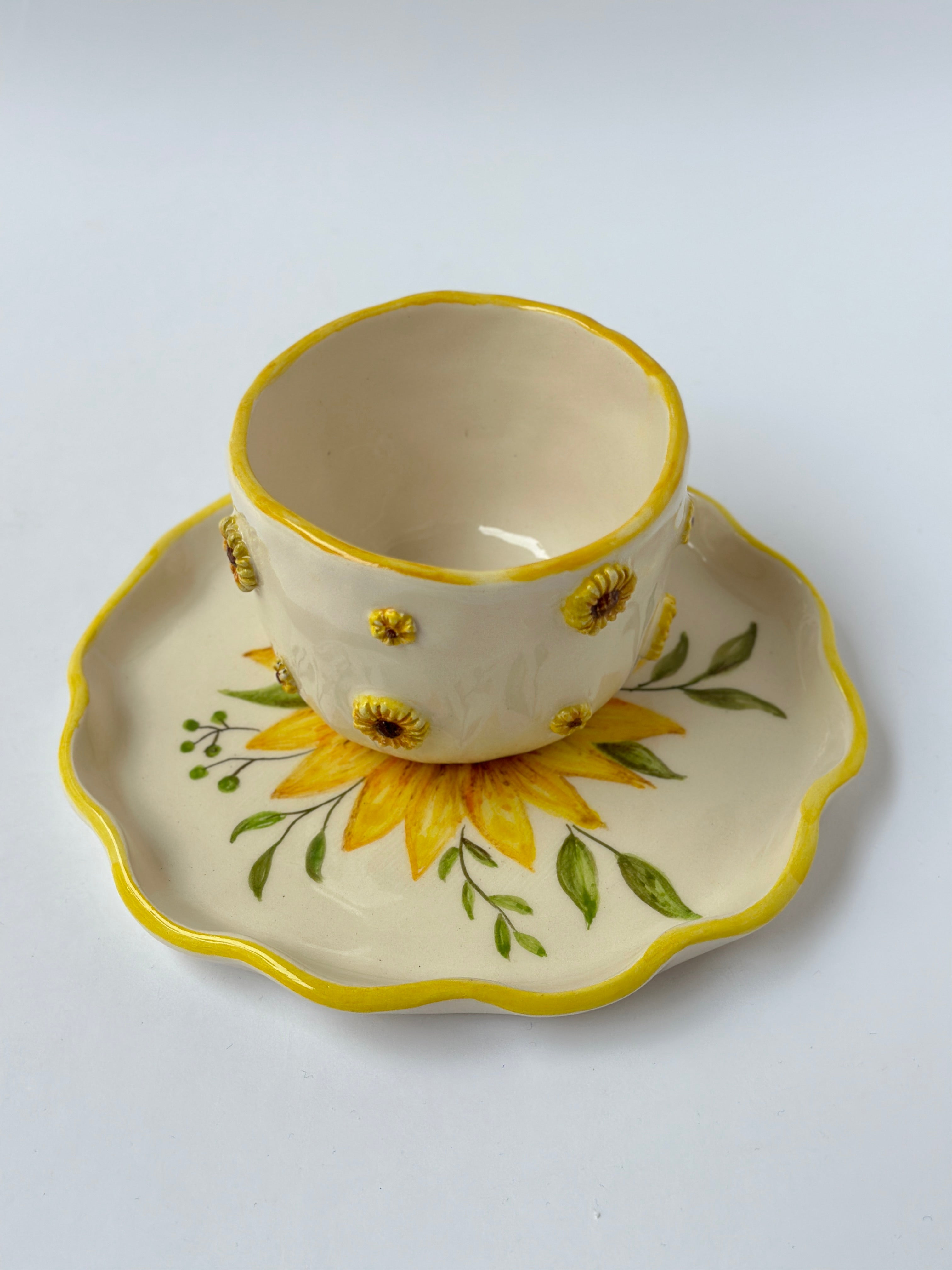 Handmade coffee mug