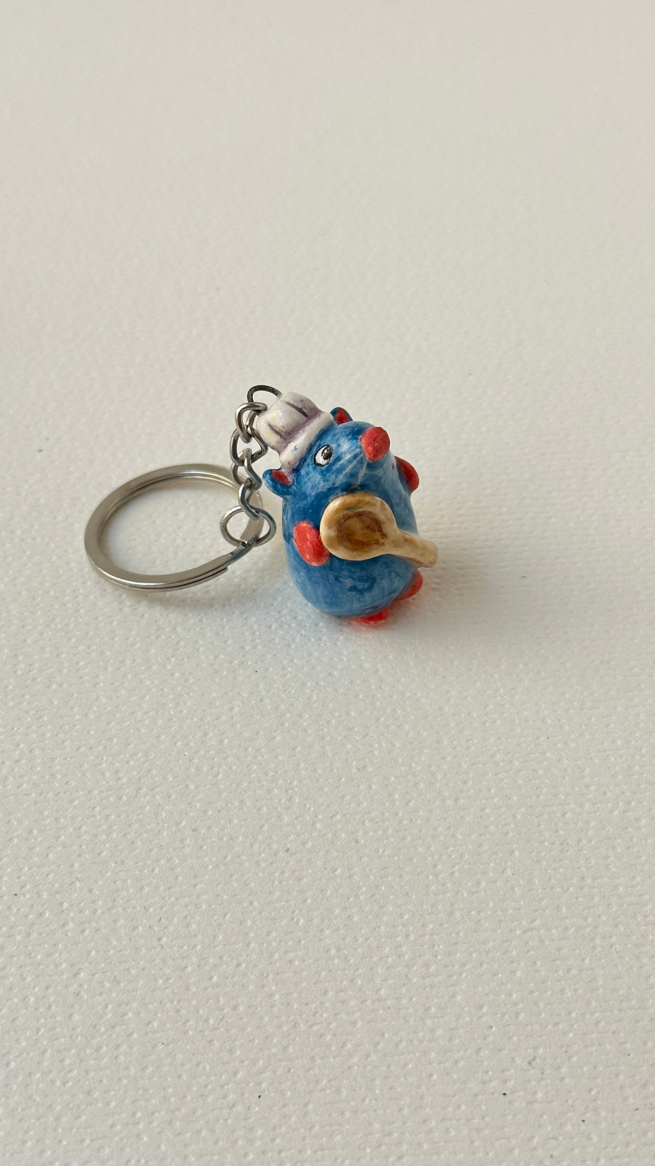 Ratatouille Remy handmade keychain ( only one piece)