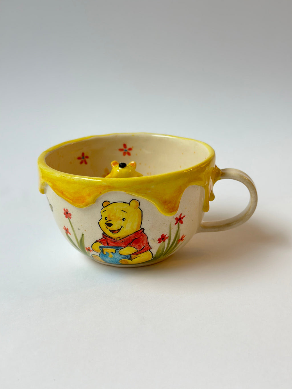 Winni The Pooh handmade mug