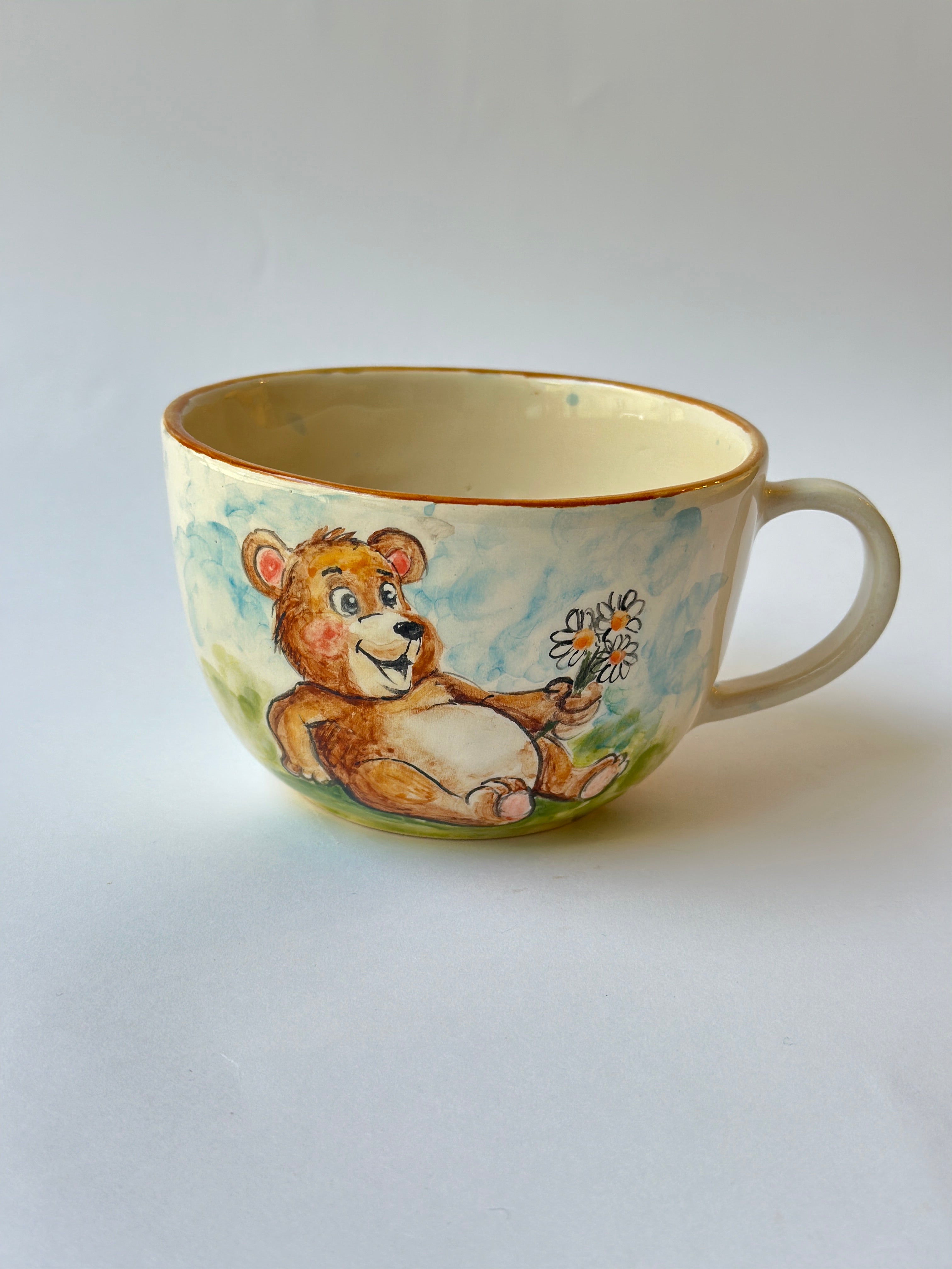Bear handmade mug