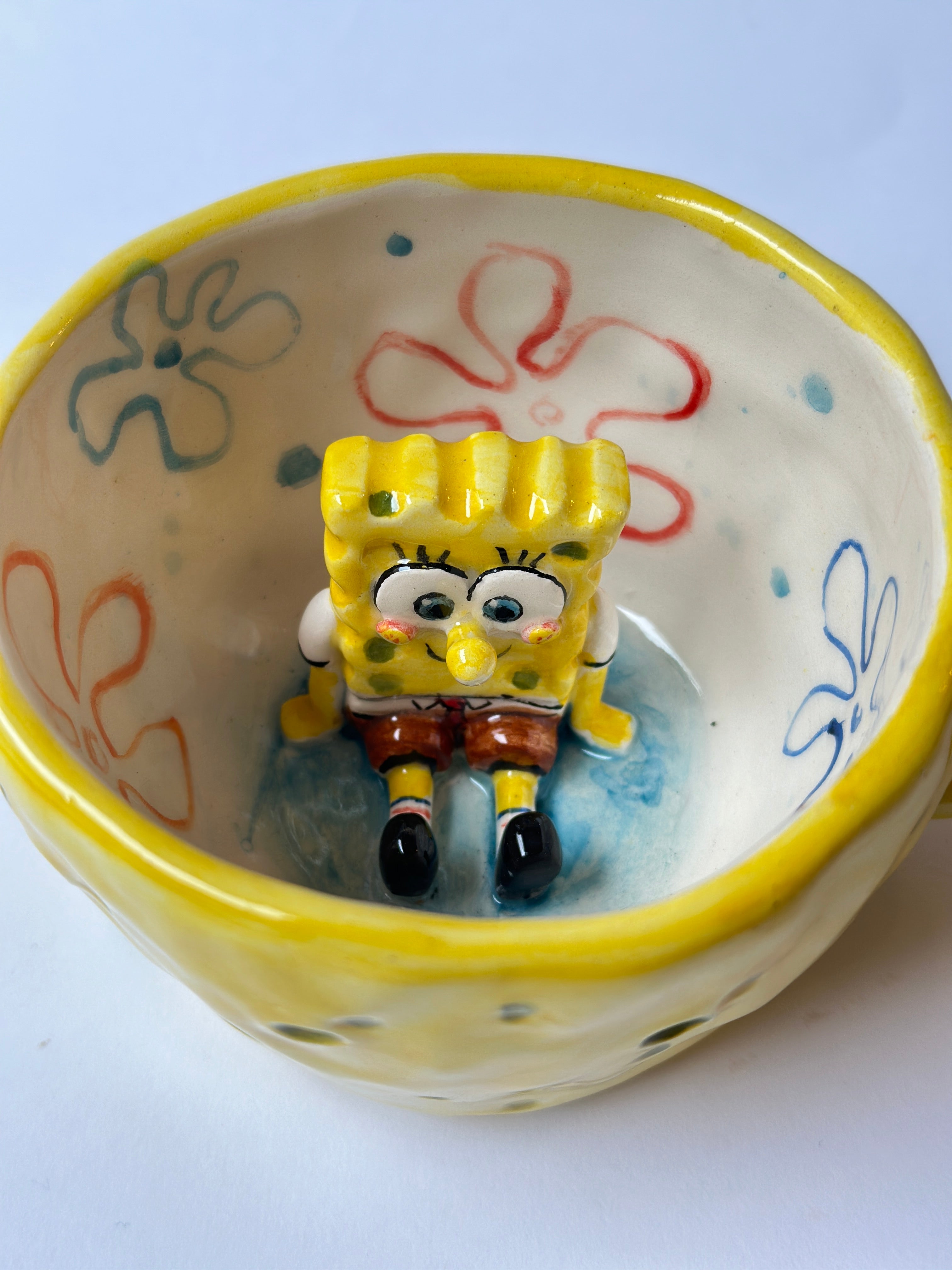 SpongeBob handmade cup