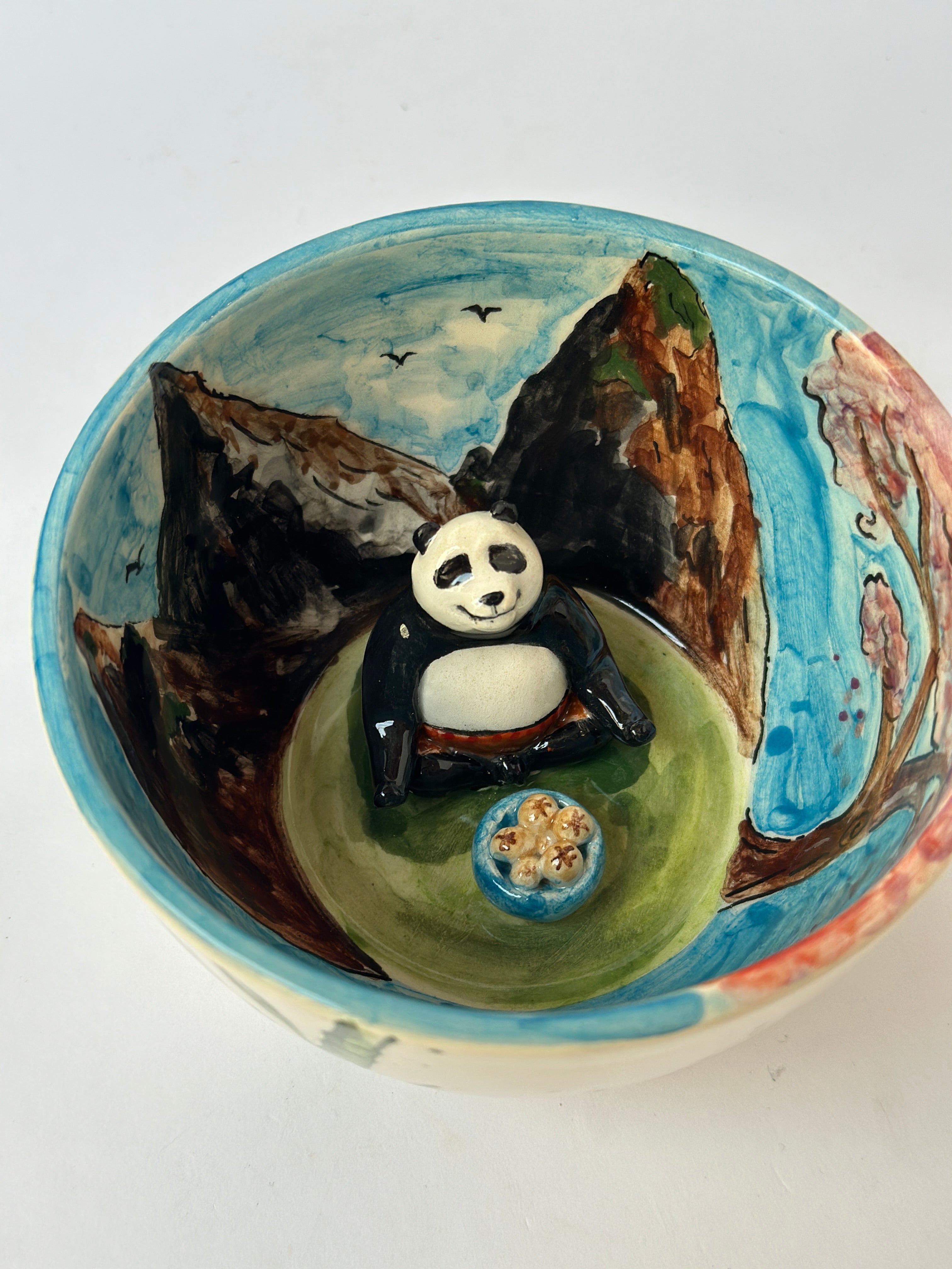 Kung fu panda handmade mug