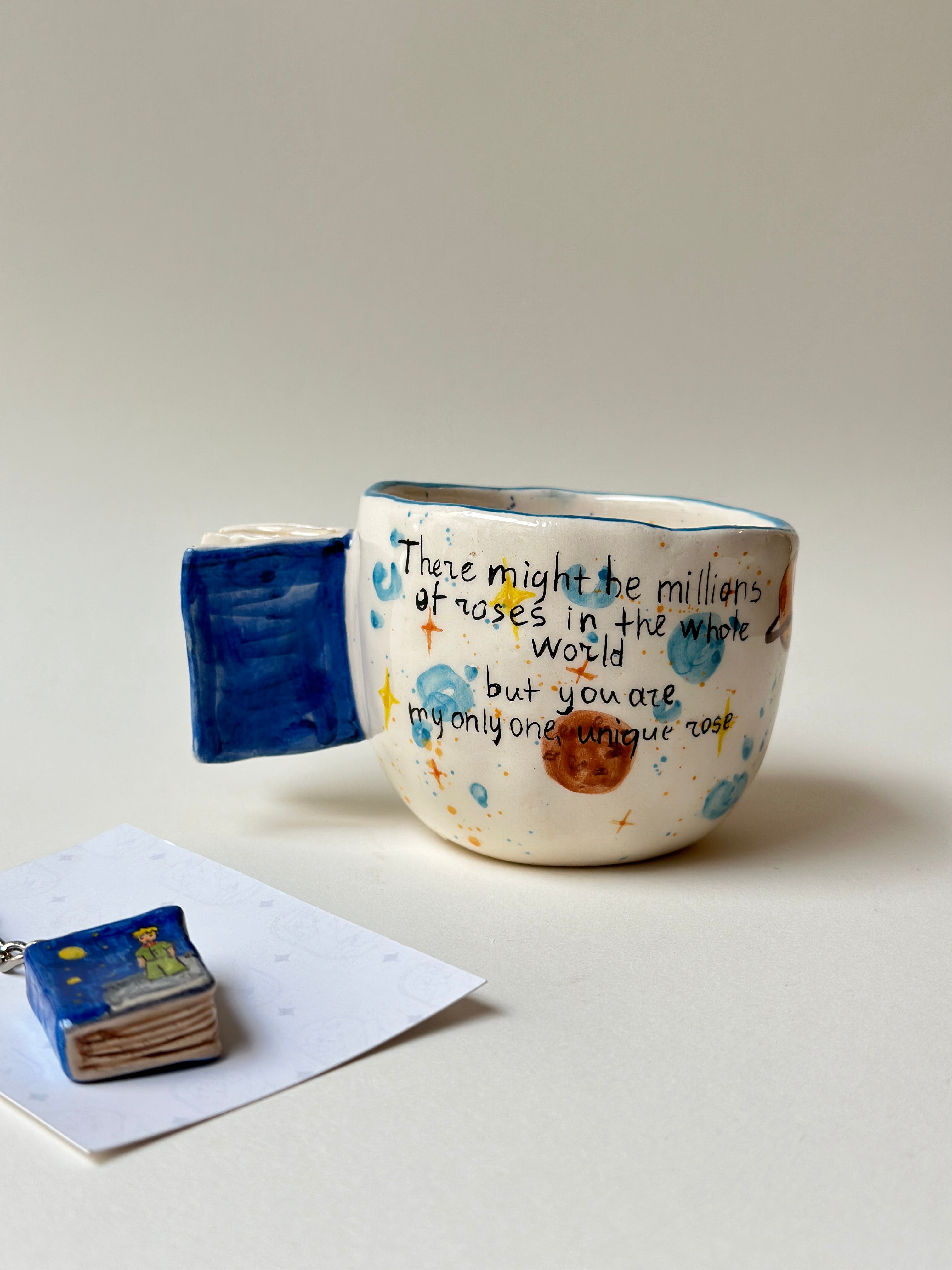 Little Prince handmade mug and keychain