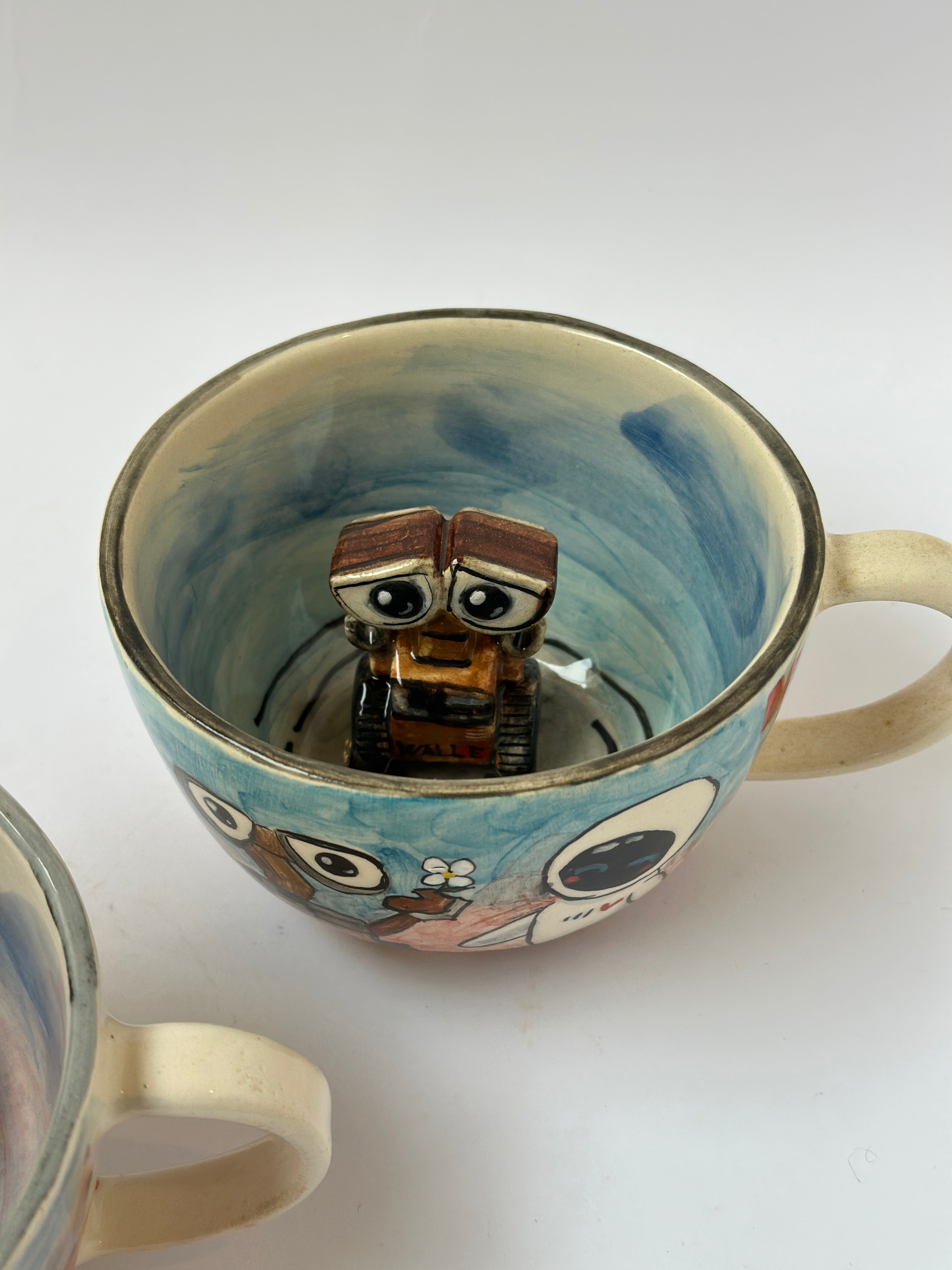 WALL-E handmade mugs