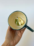Pear handmade mug