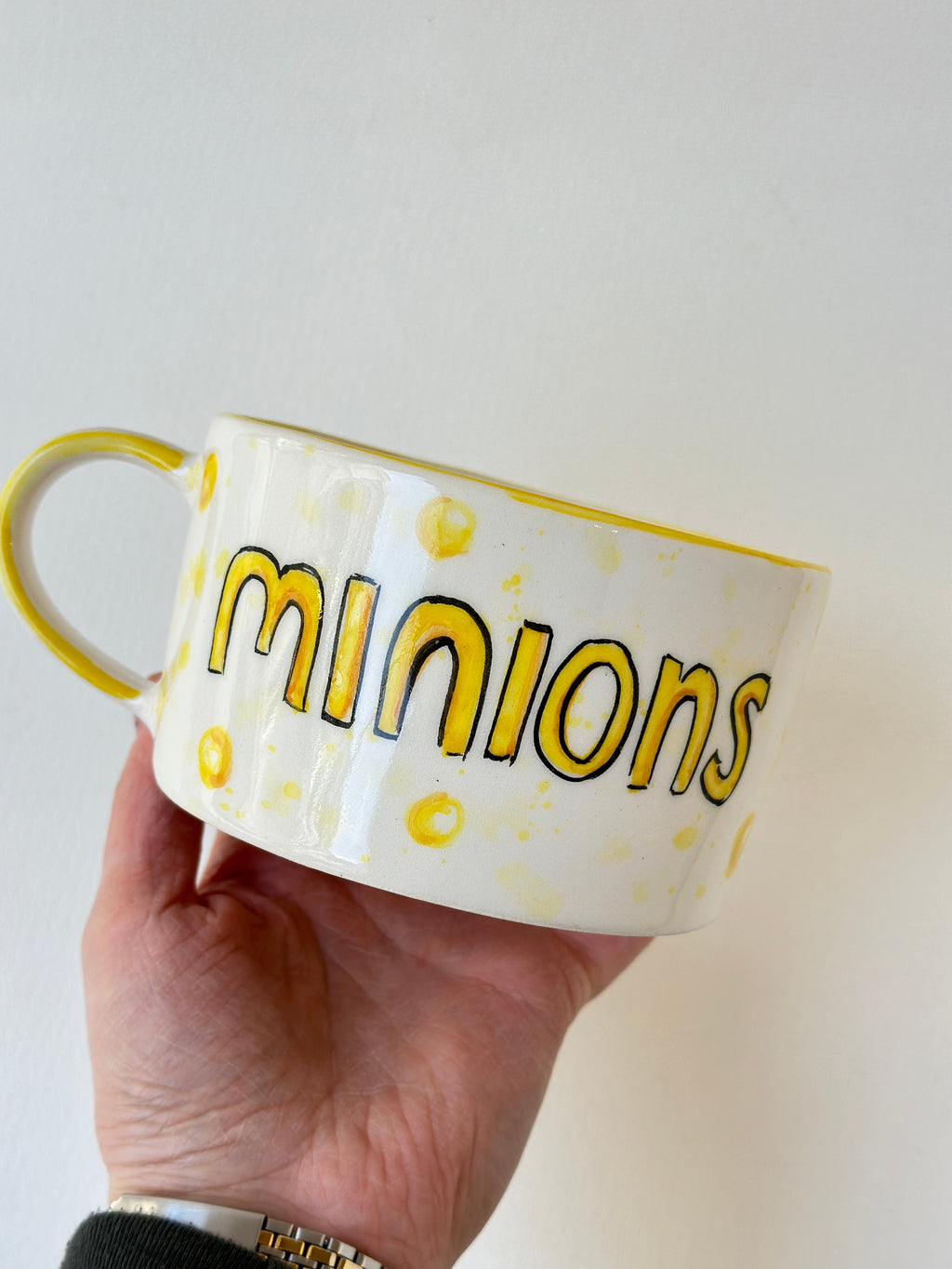Minions handmade mug