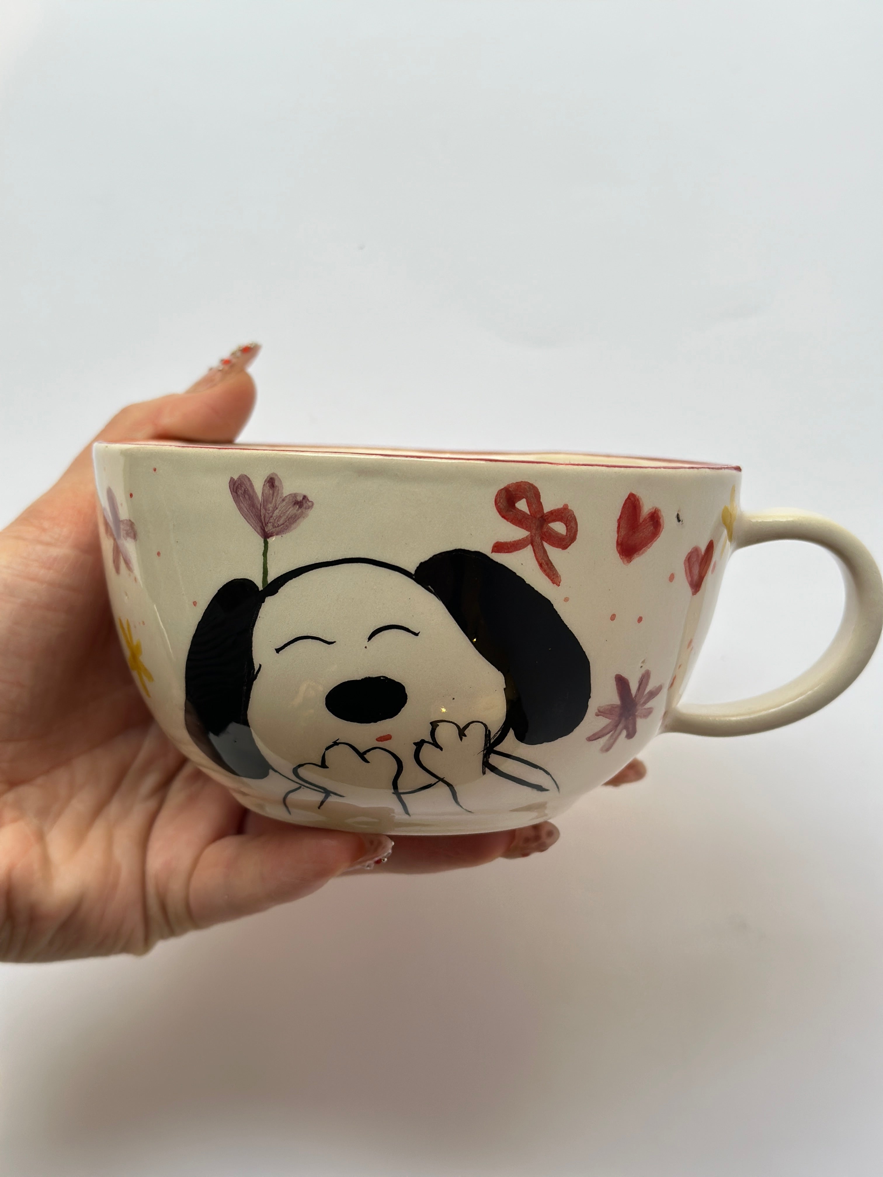 Snoopy handmade mug